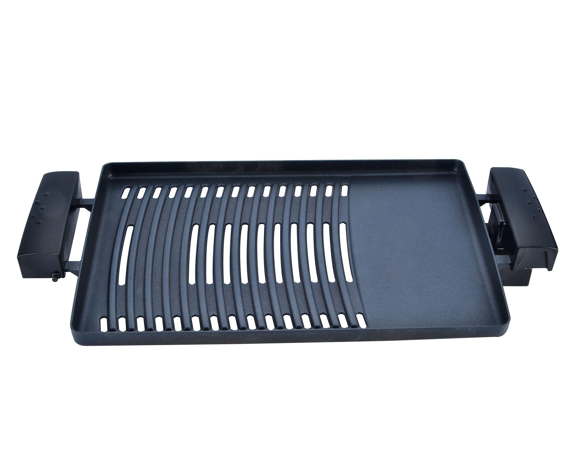 Parrilla eléctrica con tapa 2000W-4