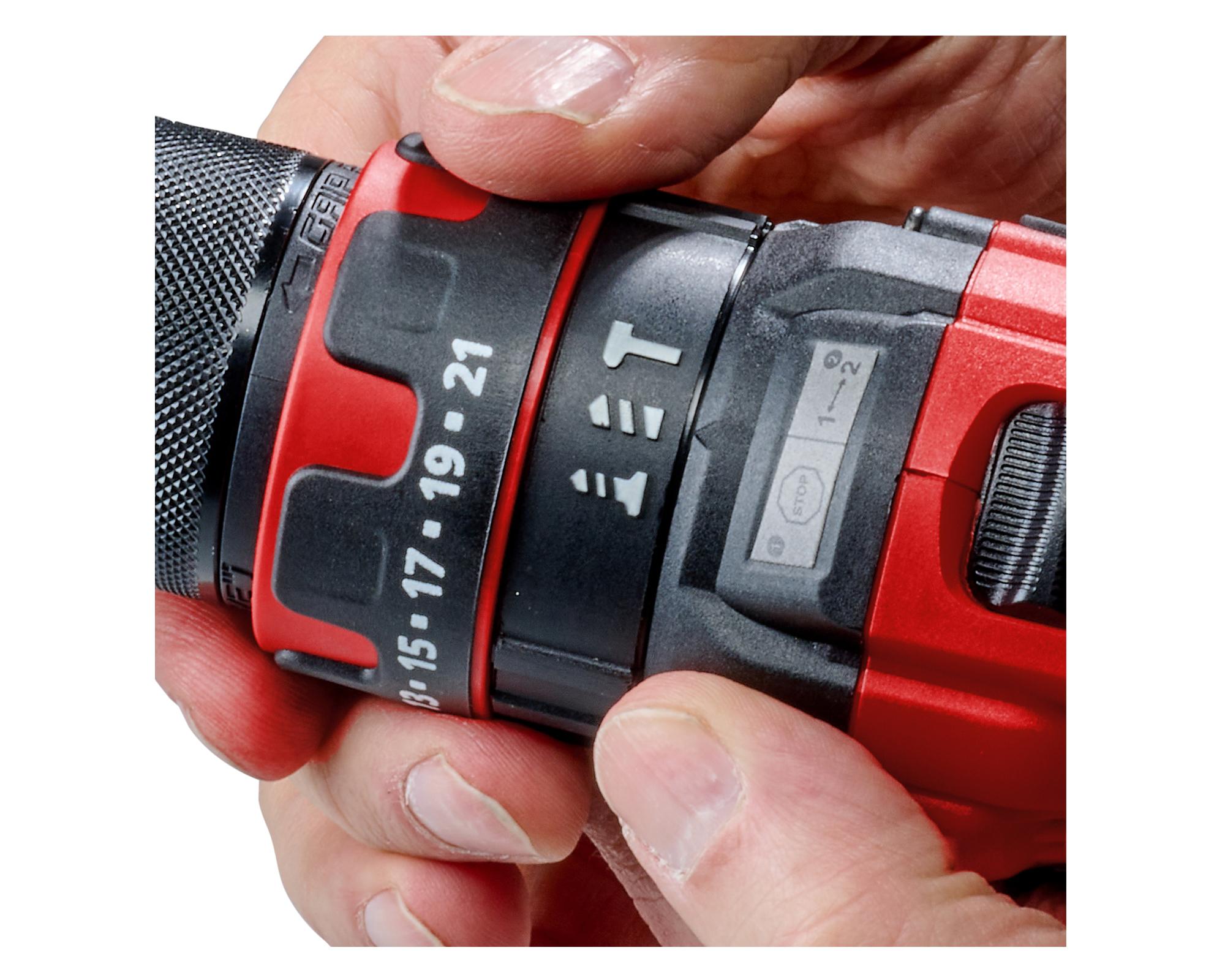 Taladro percutor inalámbrico TE-CD 18/44 Li-i + batería 2.5Ah-2
