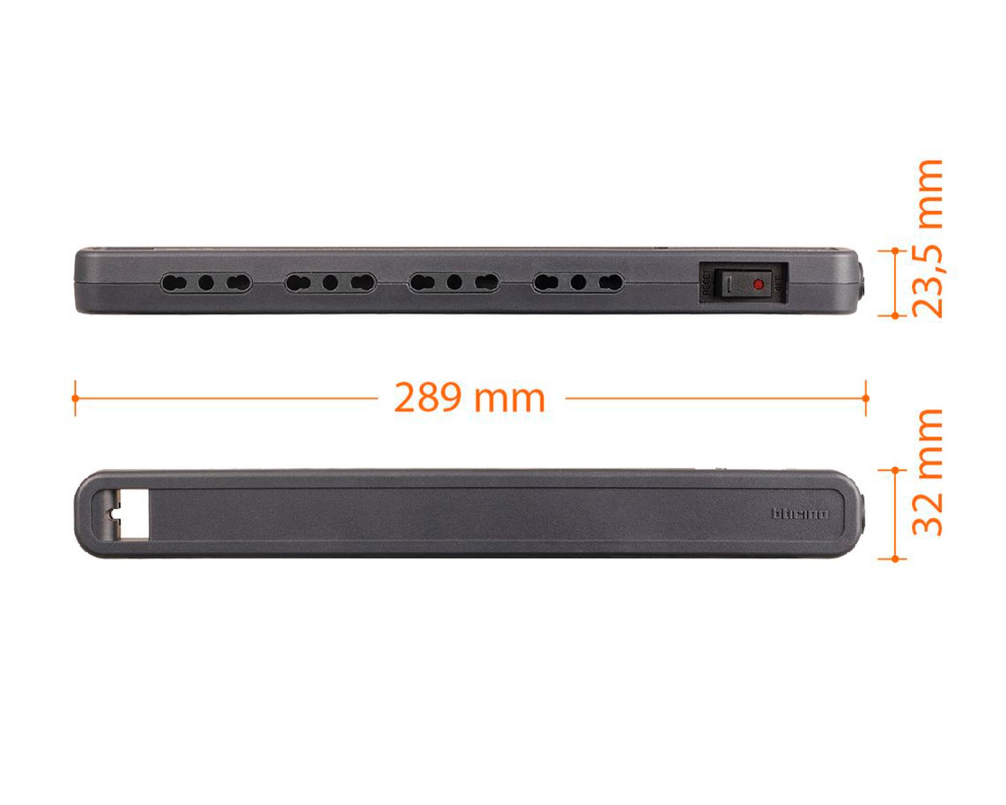 Alargador múltiple S3631USGB 150 cm 250V gris-3