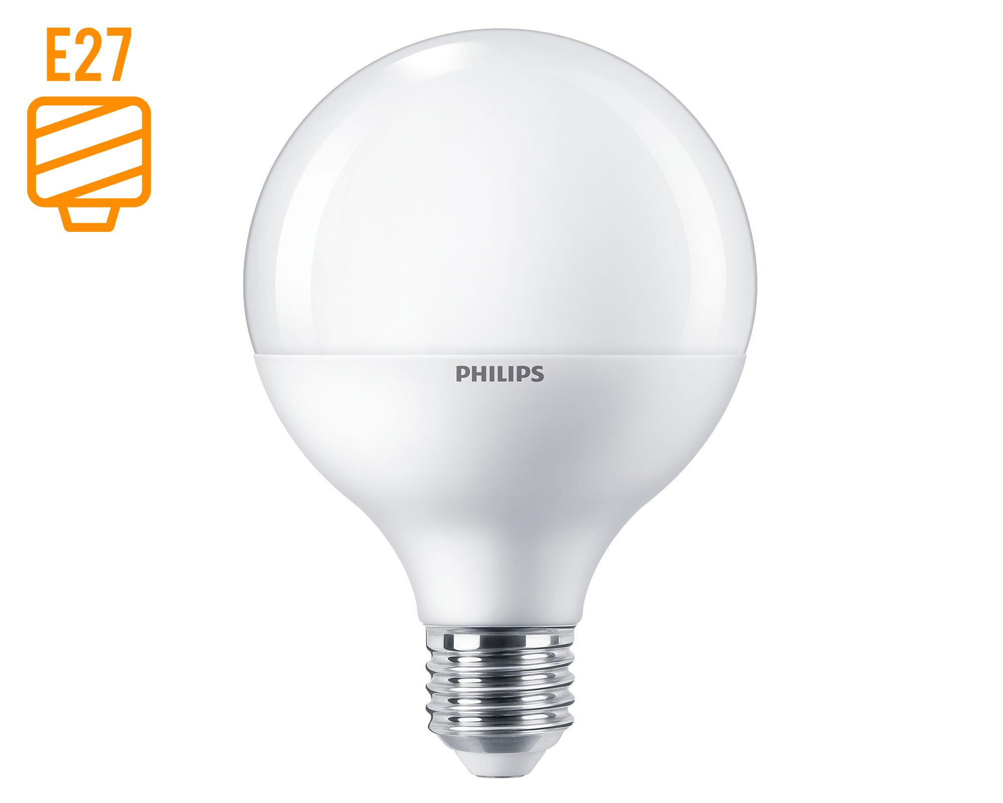 Ampolleta Globo G30 LED 13 W E27 luz cálida-0