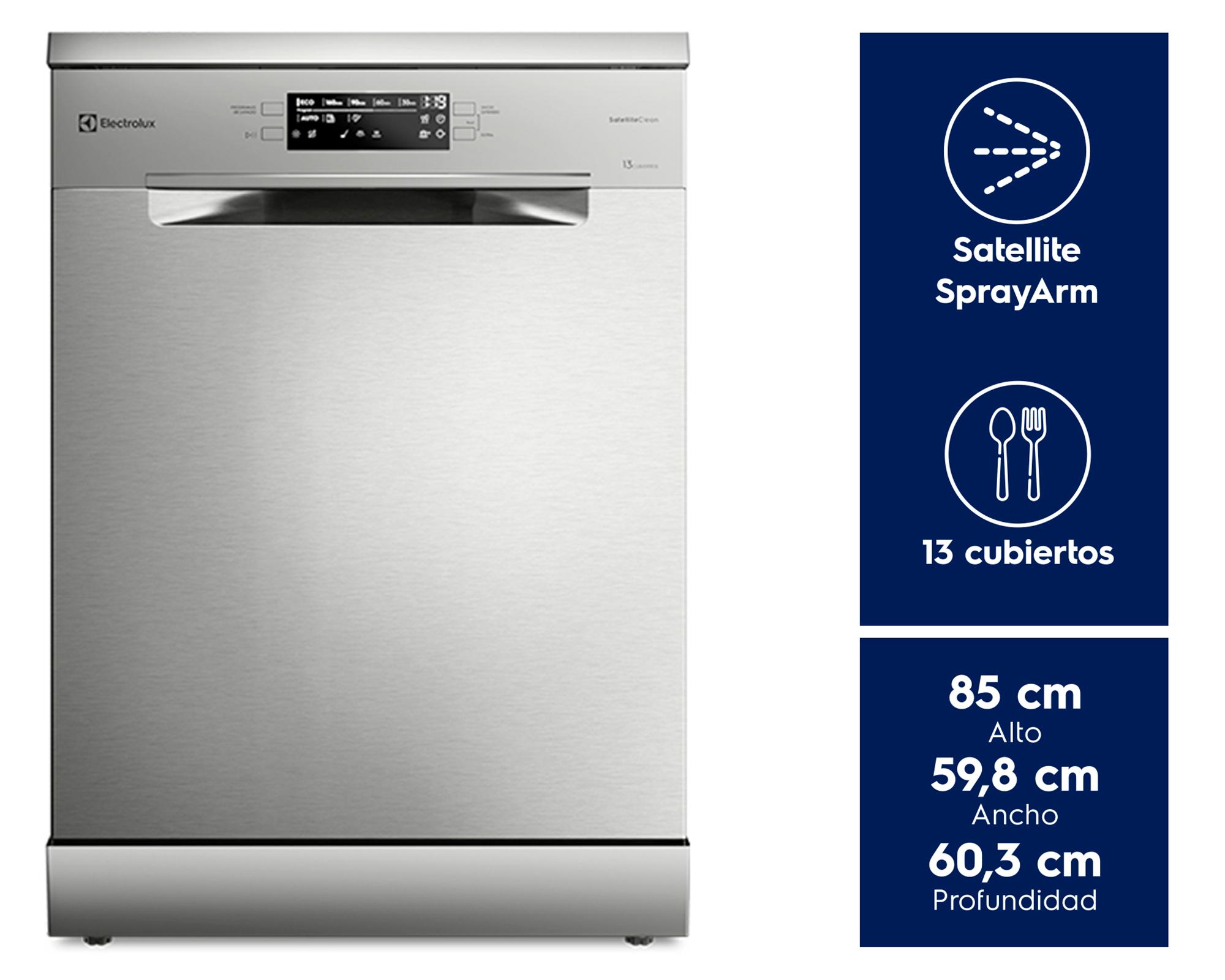 Lavavajilla Europe 9880 inox 13 cubiertos-1