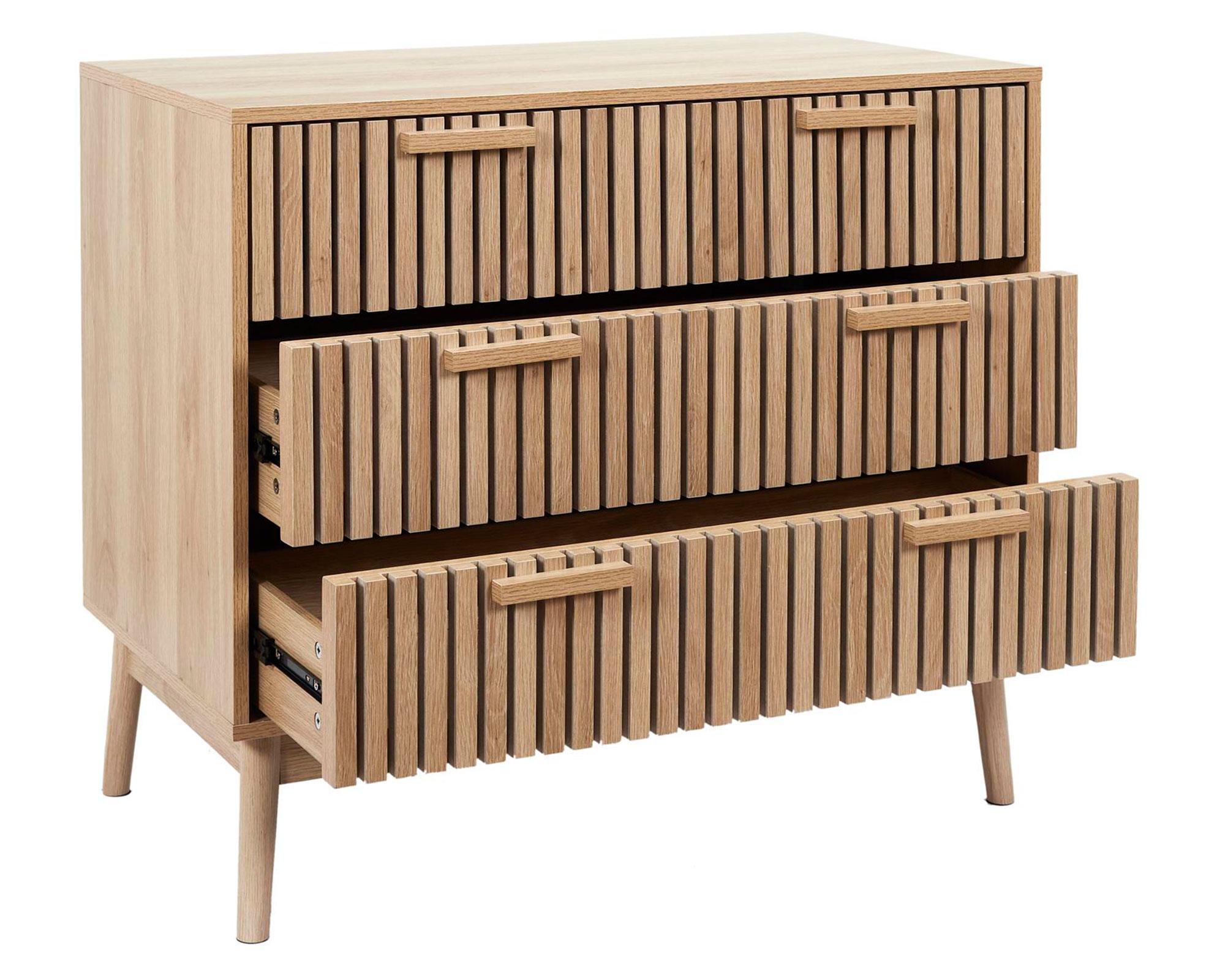Cómoda Atenea natural 79x90x49 cm-2