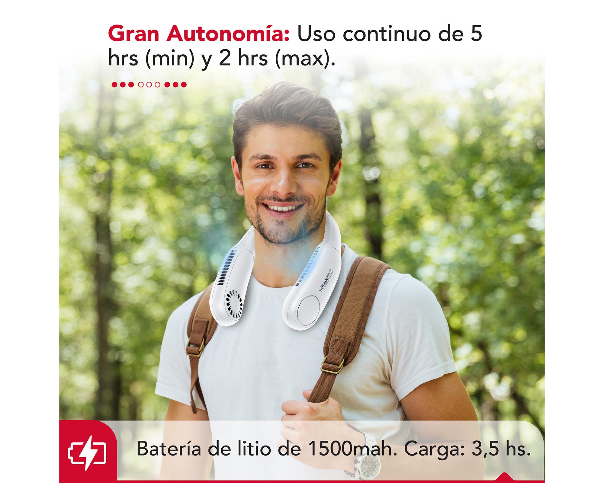 Ventilador de cuello Thor Neck fan white 250 g-3