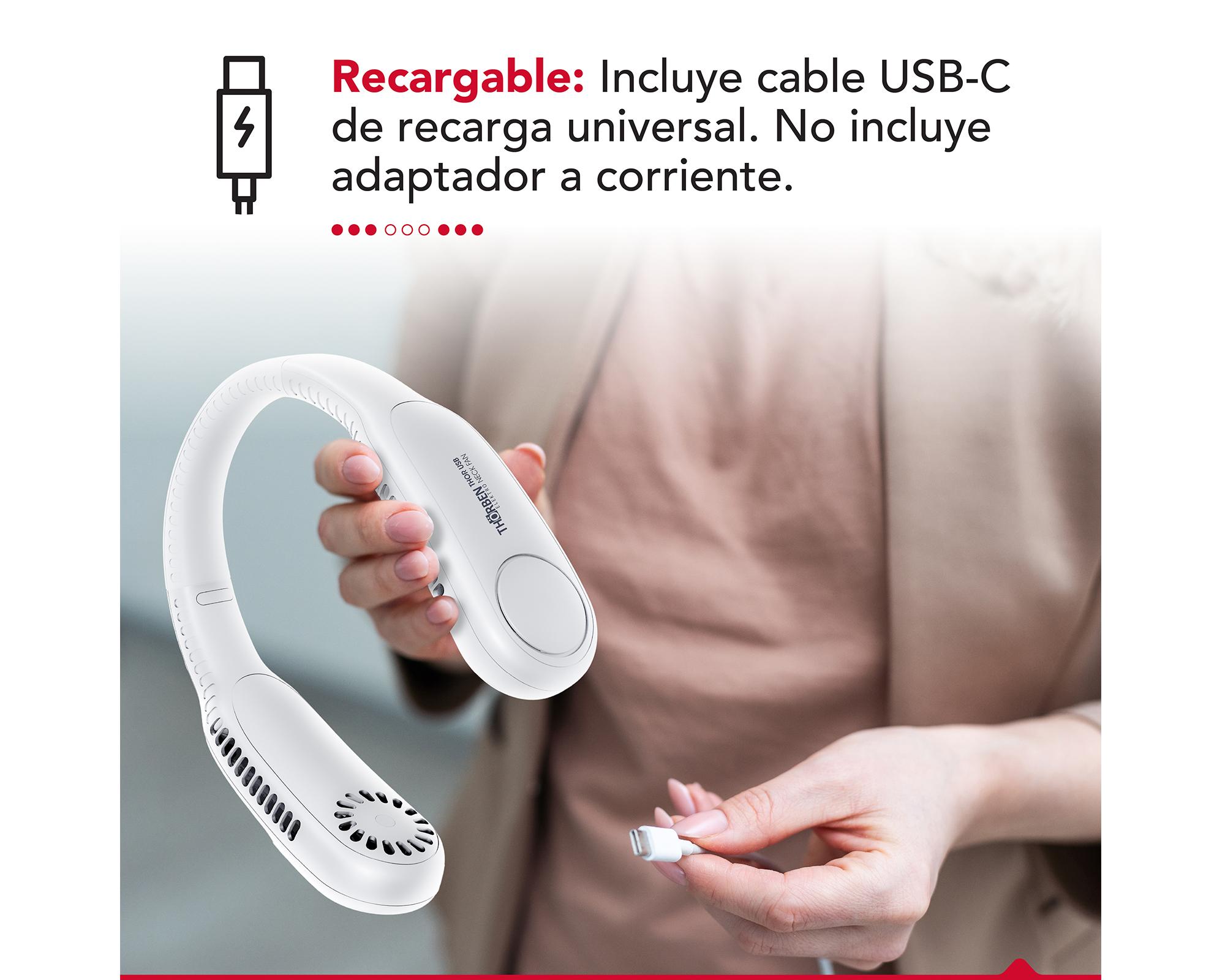 Ventilador de cuello Thor Neck fan white 250 g-2