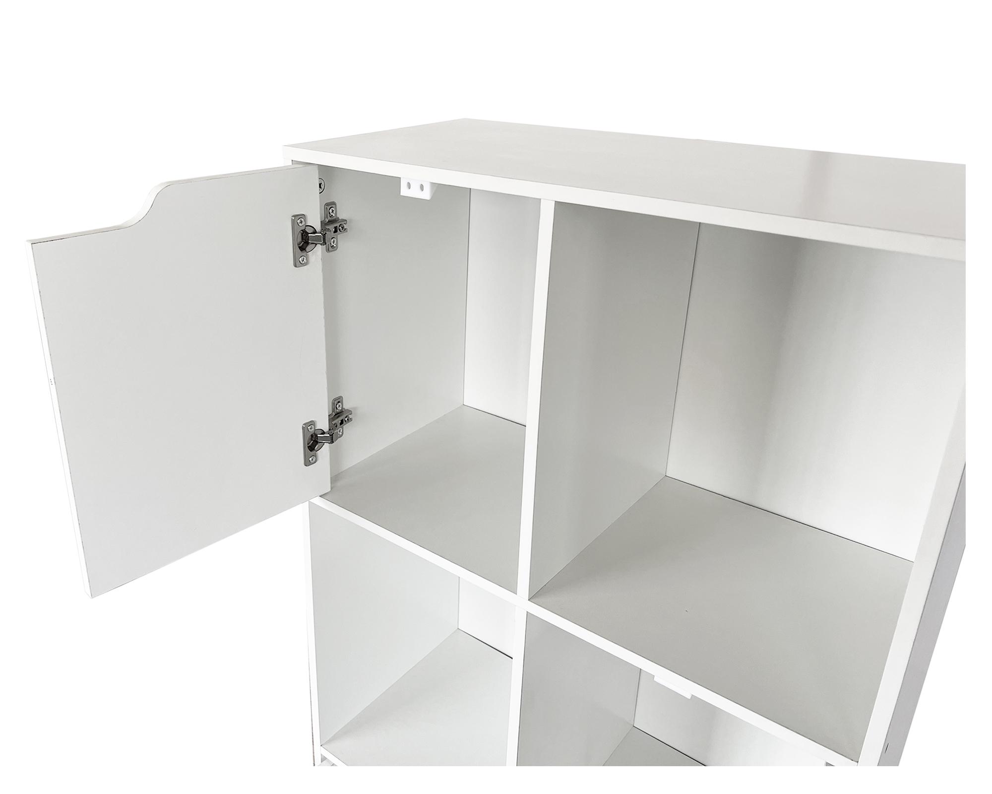 Estante 3 puertas Leo 116x70x35 cm-3