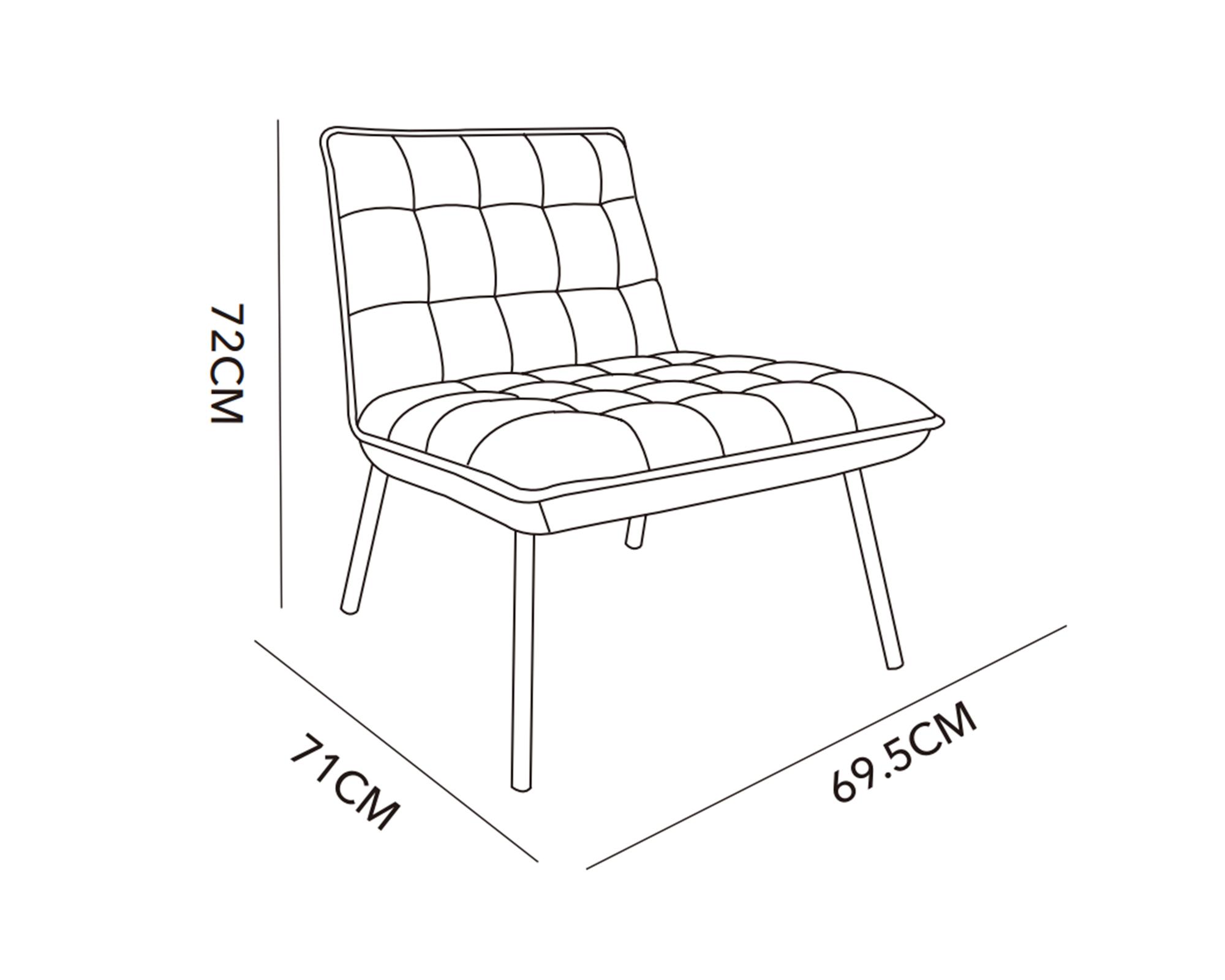 Sitial Elia 72x69.5x71 cm-4