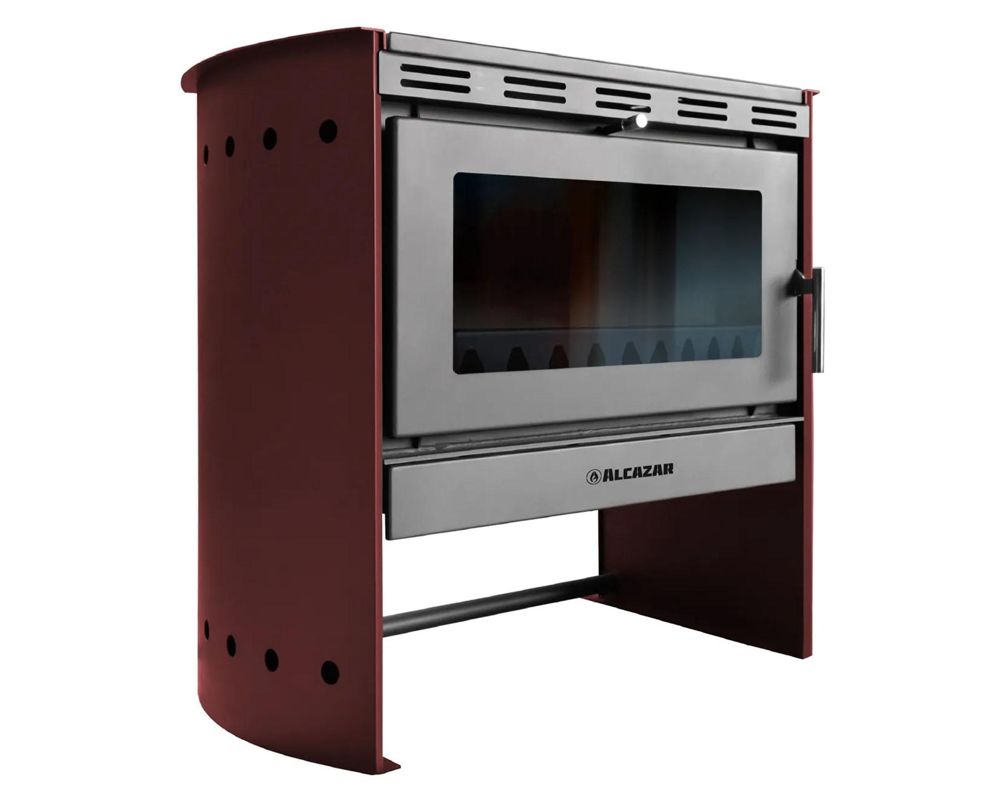 Estufa a leña Tirolesa 26000 kW burdeo-2