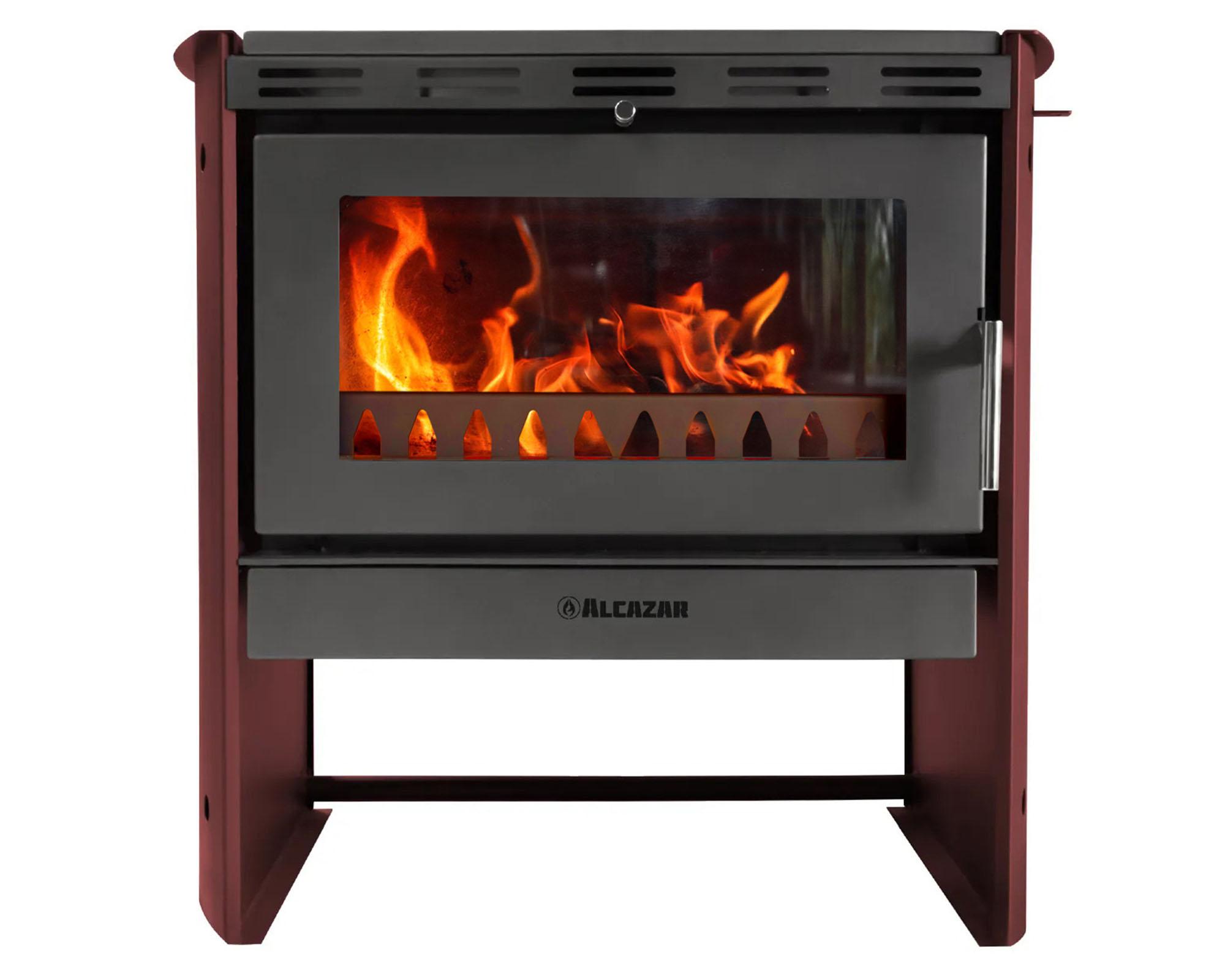 Estufa a leña Tirolesa 26000 kW burdeo-0