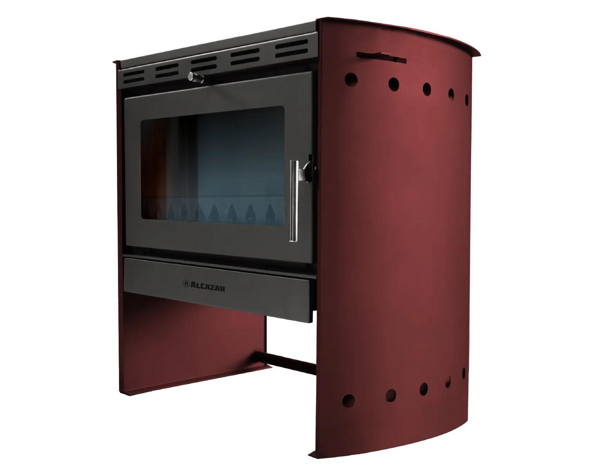 Estufa a leña Tirolesa 26000 kW burdeo-3