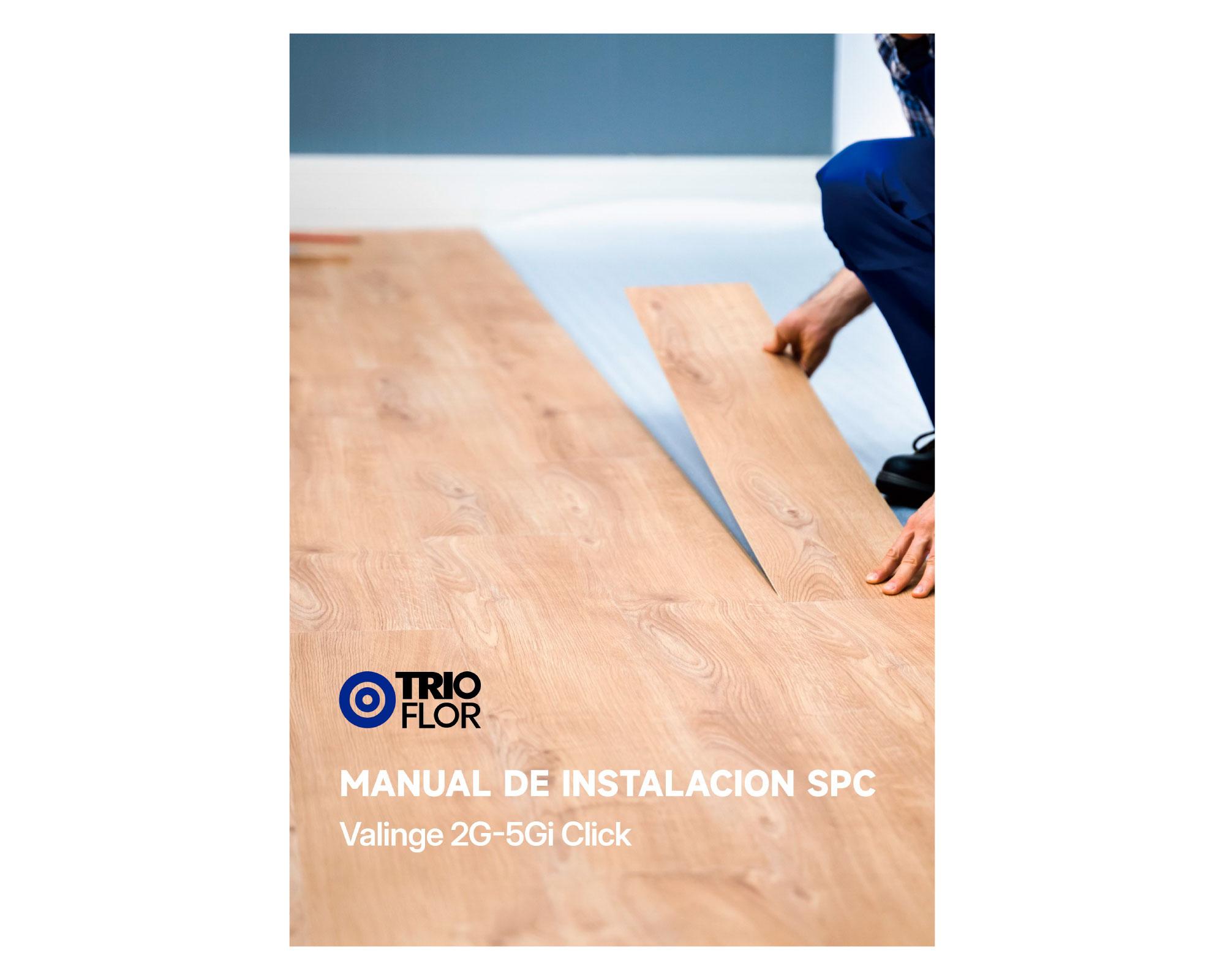 Piso vinílico SPC Premium grey 8 mm 1.68 m2-3