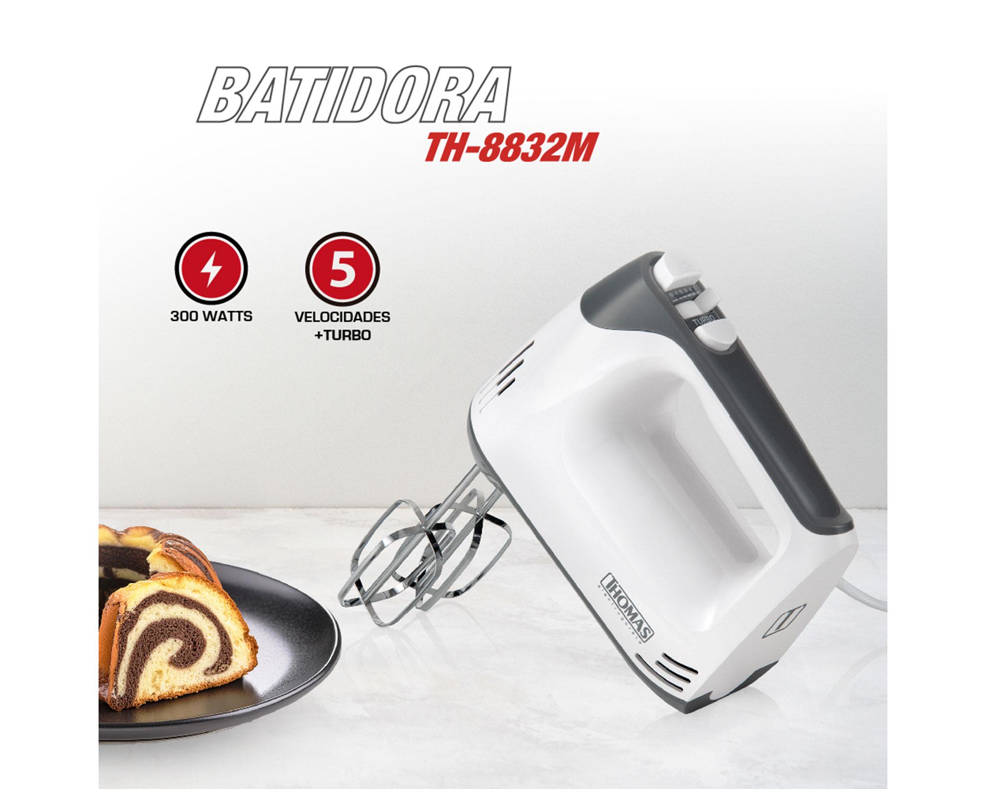 Batidora manual TH-8832M 300 W-4