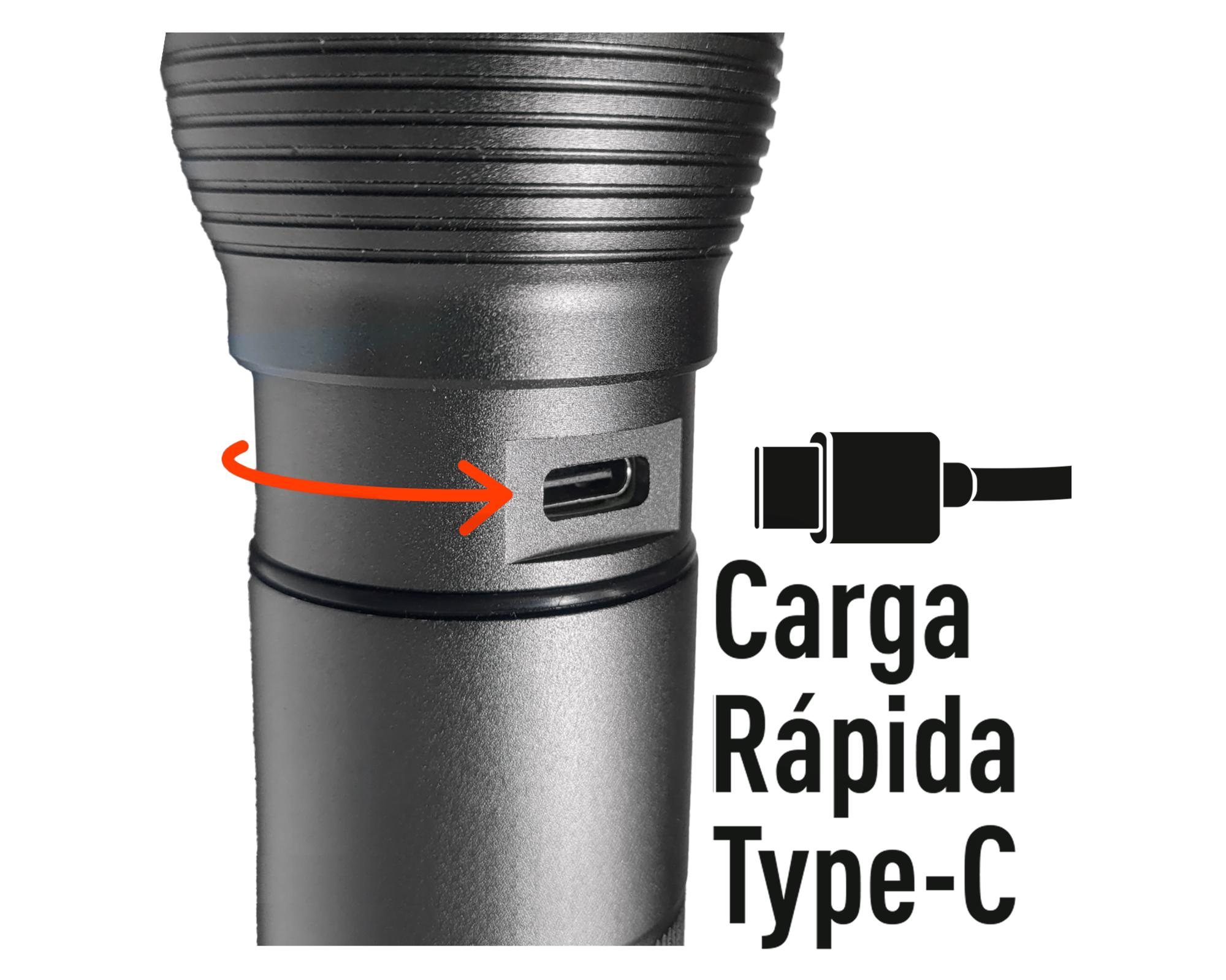 Linterna recargable LB-FL8032 1600 lm-2