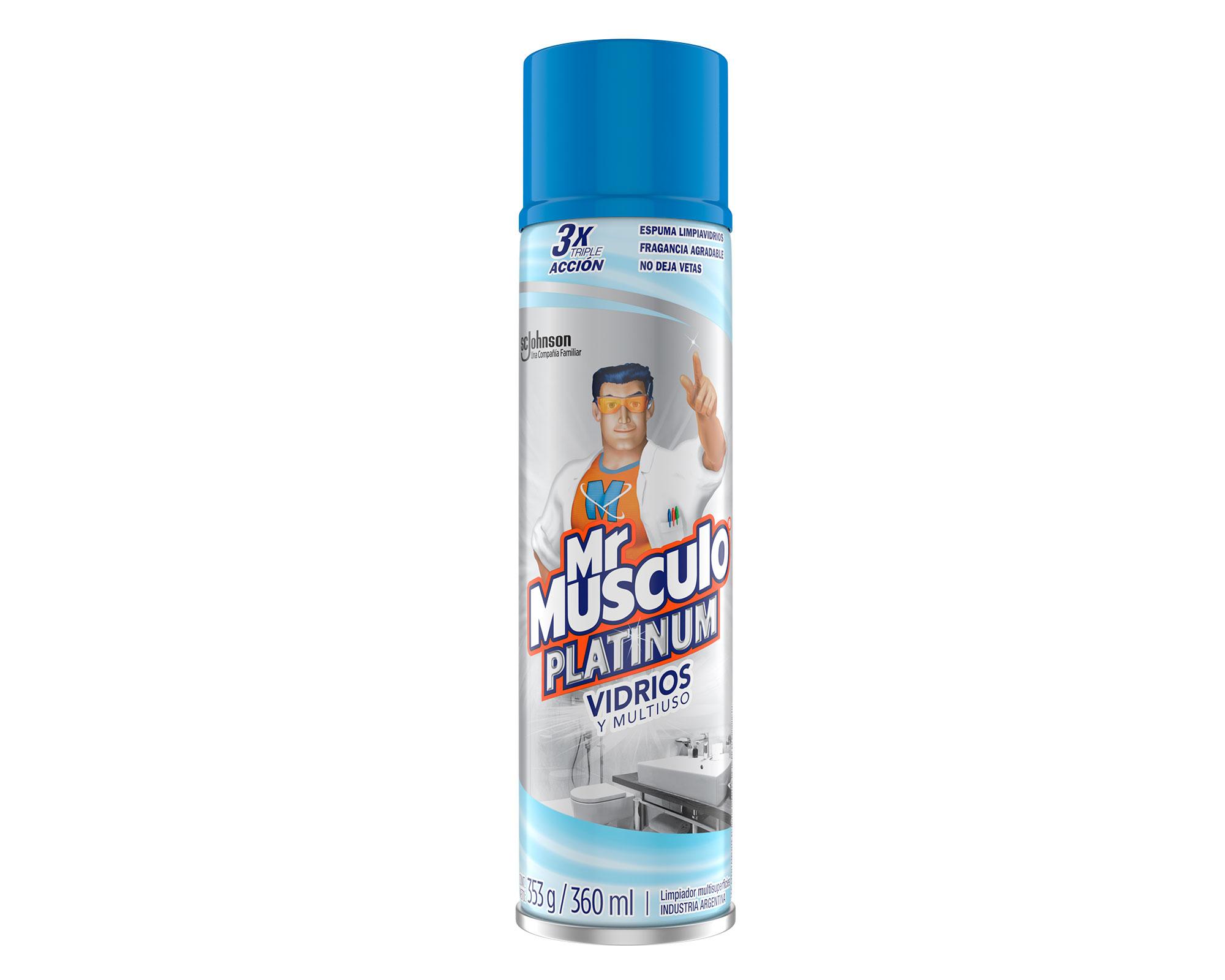 Limpiador de vidrio espuma en aerosol 360 ml-0