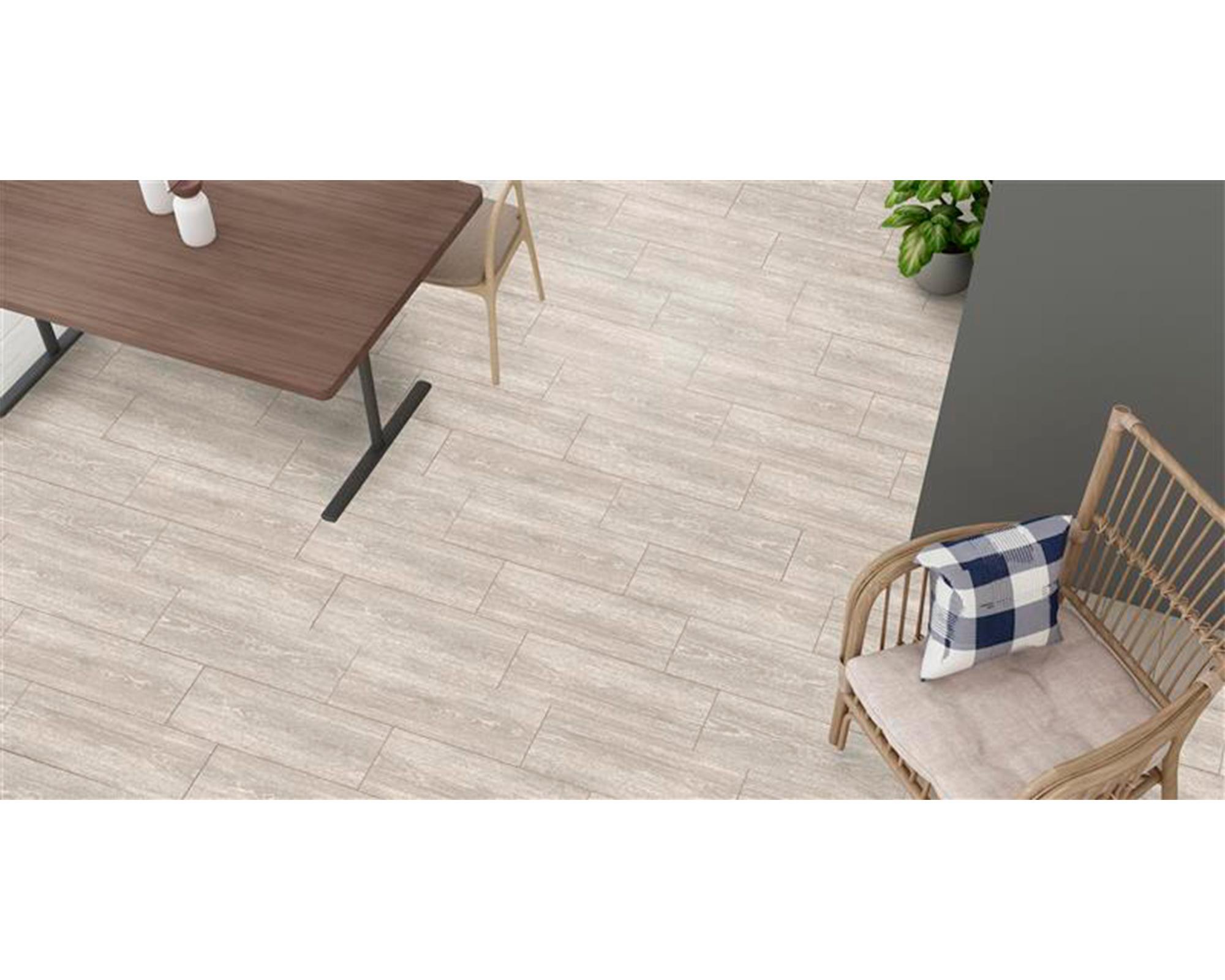 Cerámica para piso Abbey gris 20x61 cm 1.86 m2-2