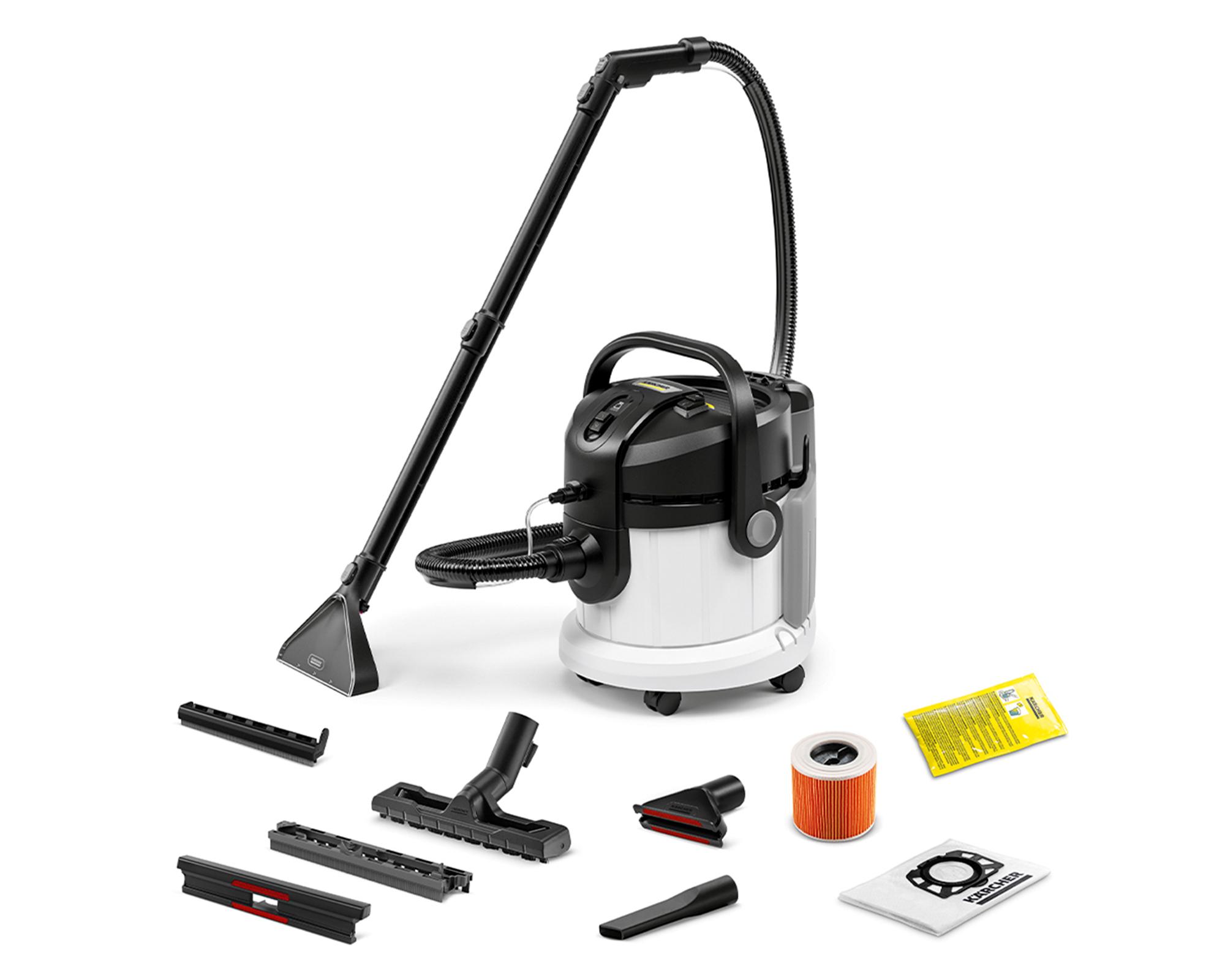 Aspiradora lava tapices SE 4 blanco 1200W-2