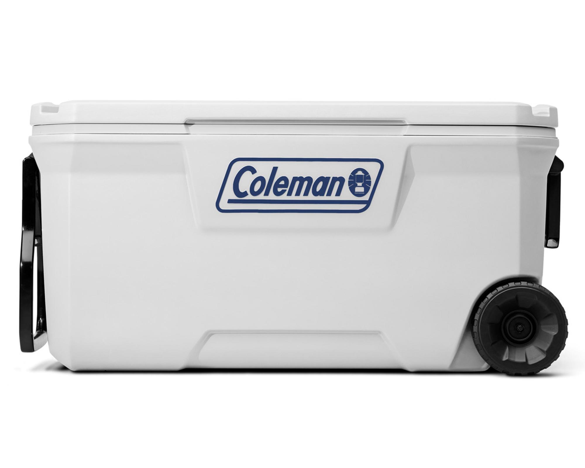 Cooler con ruedas 316 marine blanco 95 lt-0