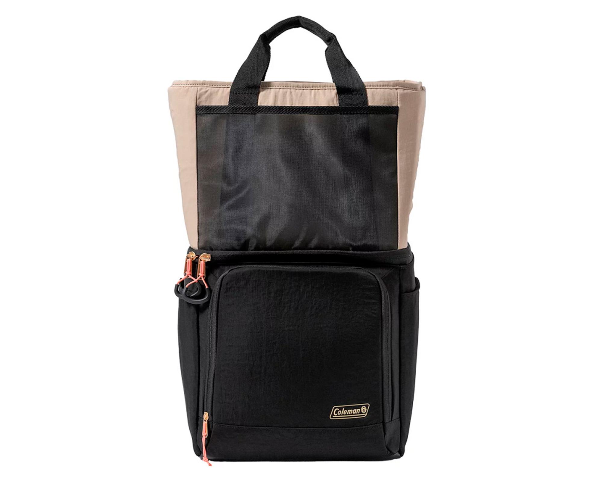 Cooler mochila Now beige 20 latas-0
