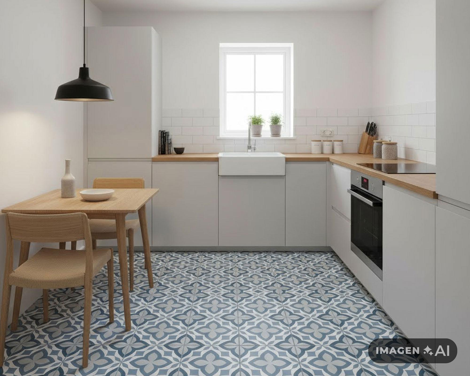 Cerámica para piso/muro Biscotto azul mate 45x45 cm 2.29 m2-2