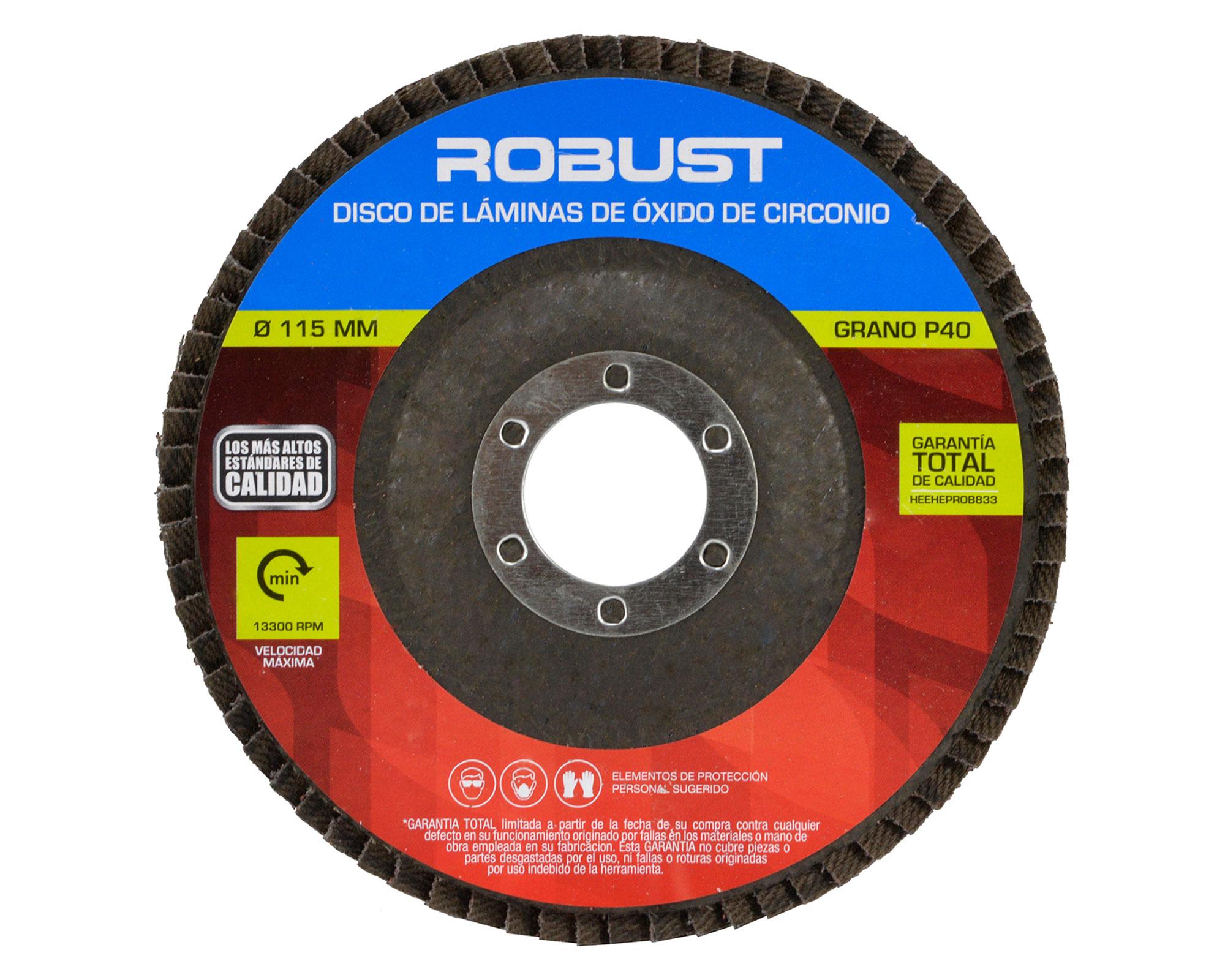 Disco Flap Grano 40 115 mm 5 piezas-1