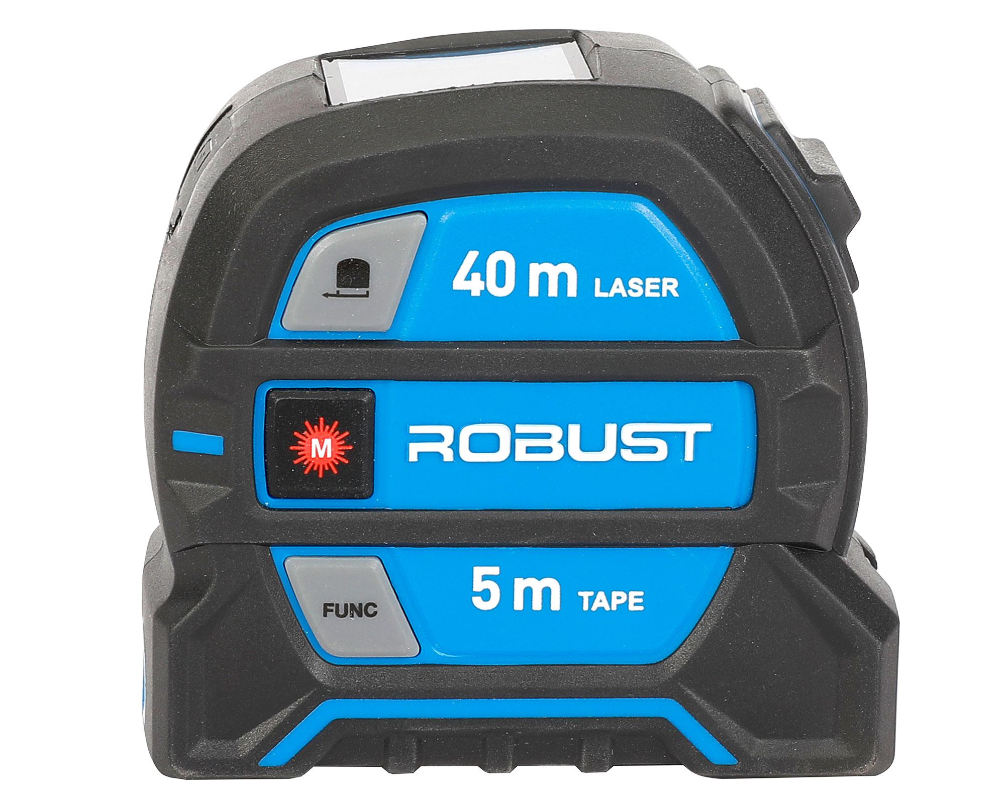 Cinta métrica 2 en 1 laser 40 m hincha 5m-0