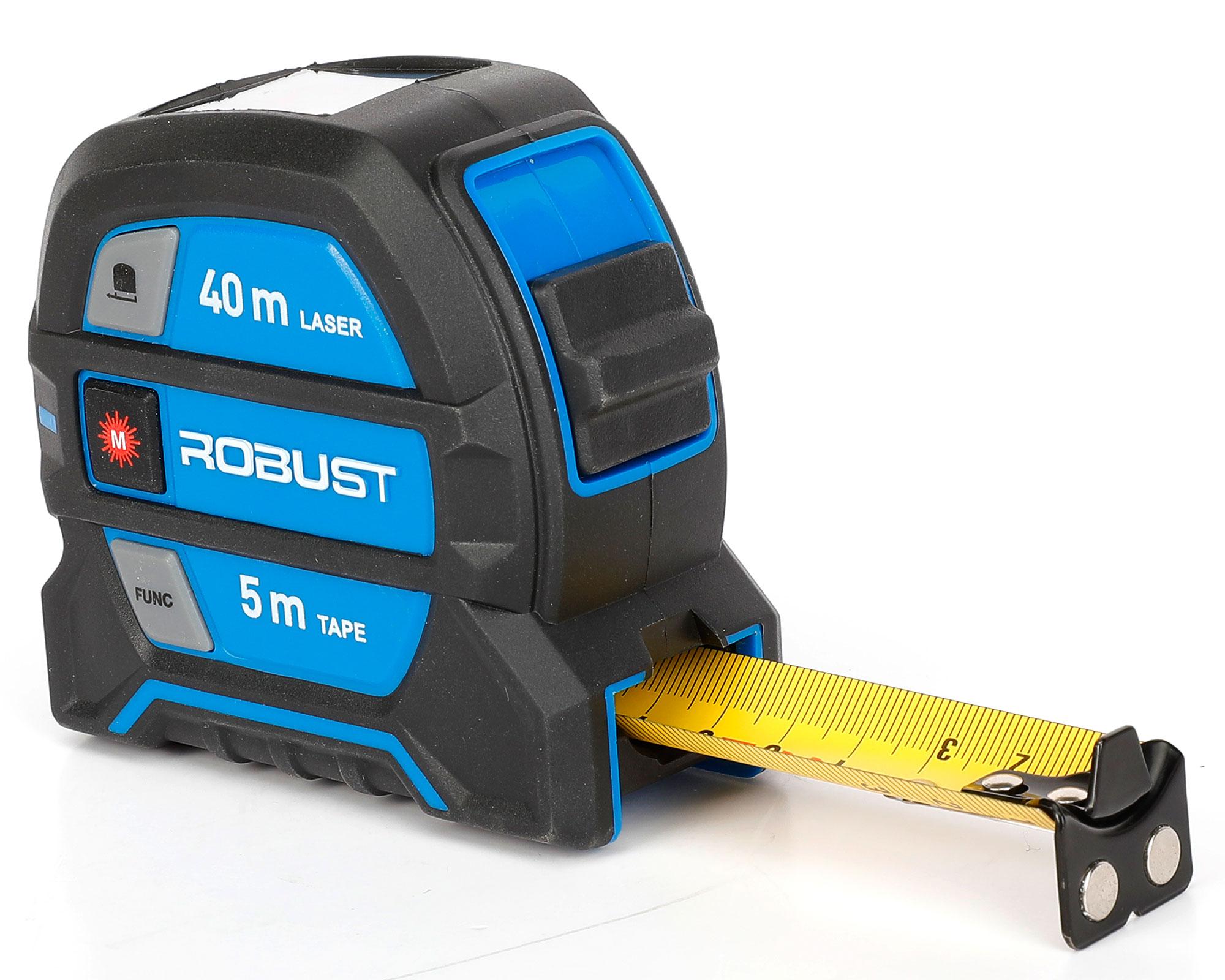 Cinta métrica 2 en 1 laser 40 m hincha 5m-3