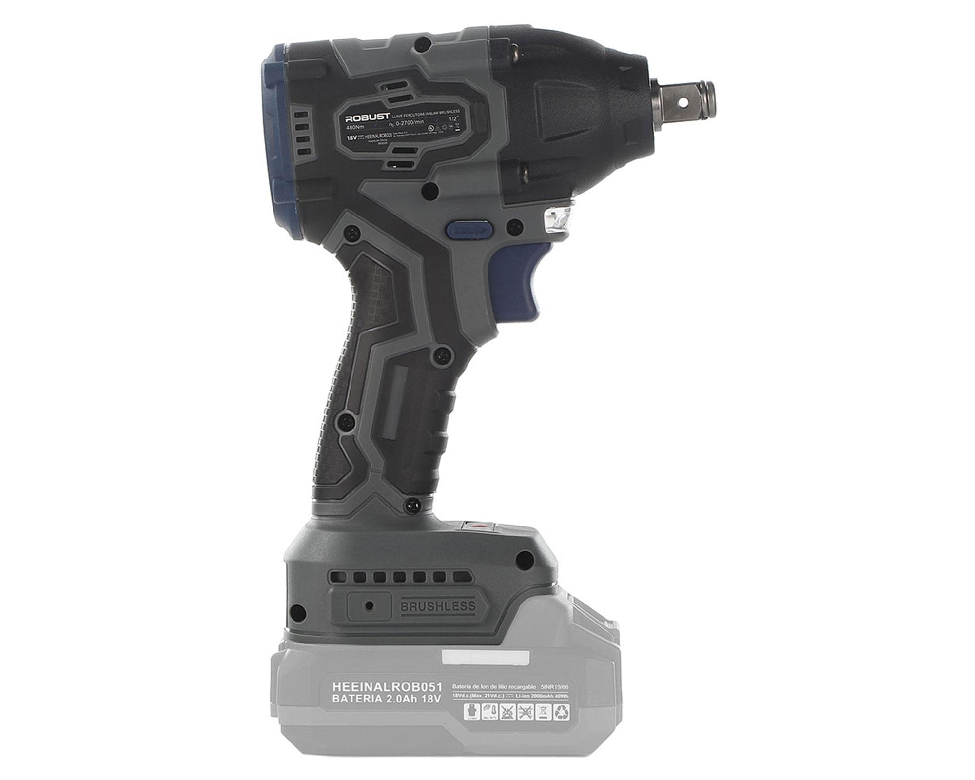 Llave percutora inalámbrica 18V 480 Nm-3