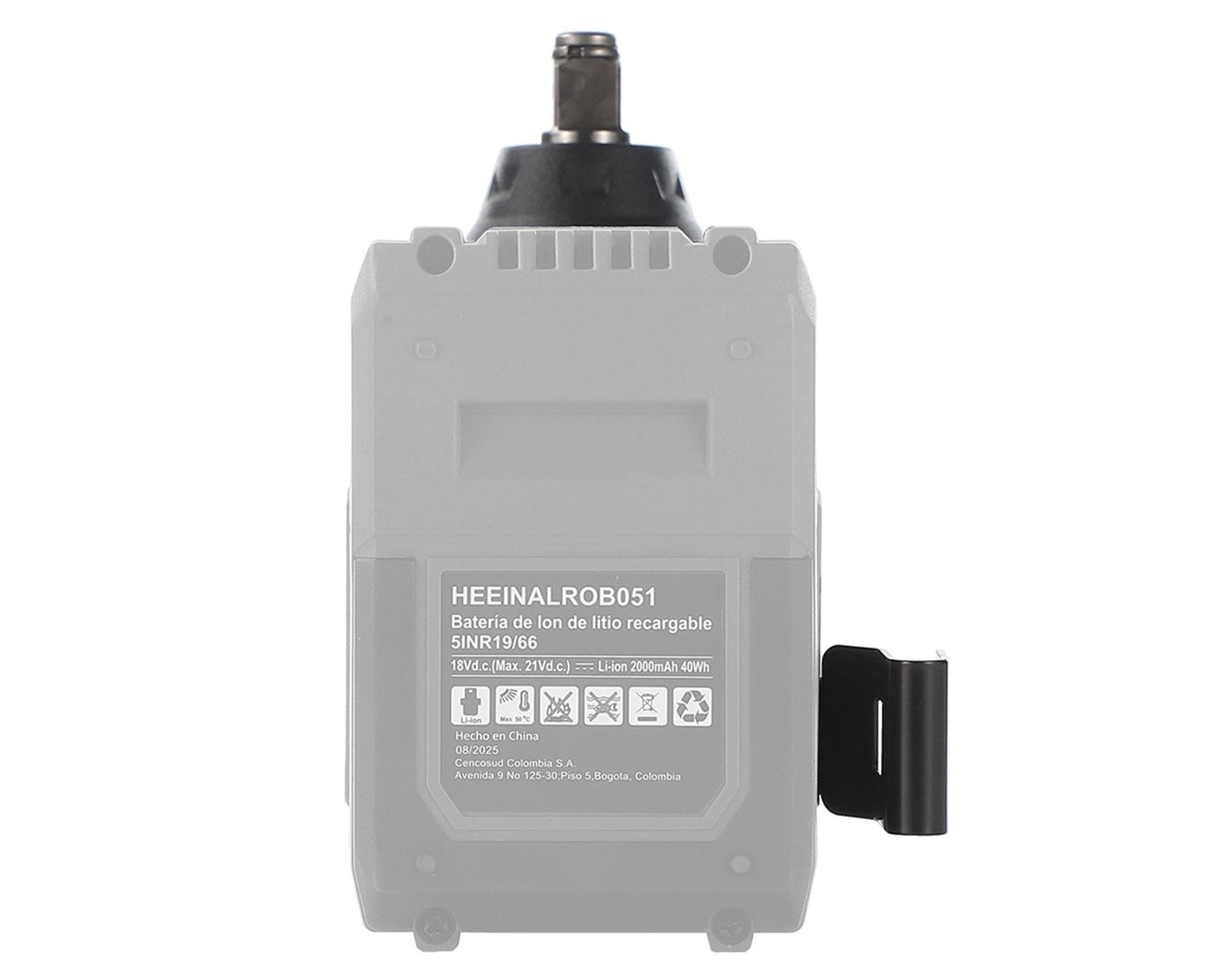 Llave percutora inalámbrica 18V 480 Nm-7