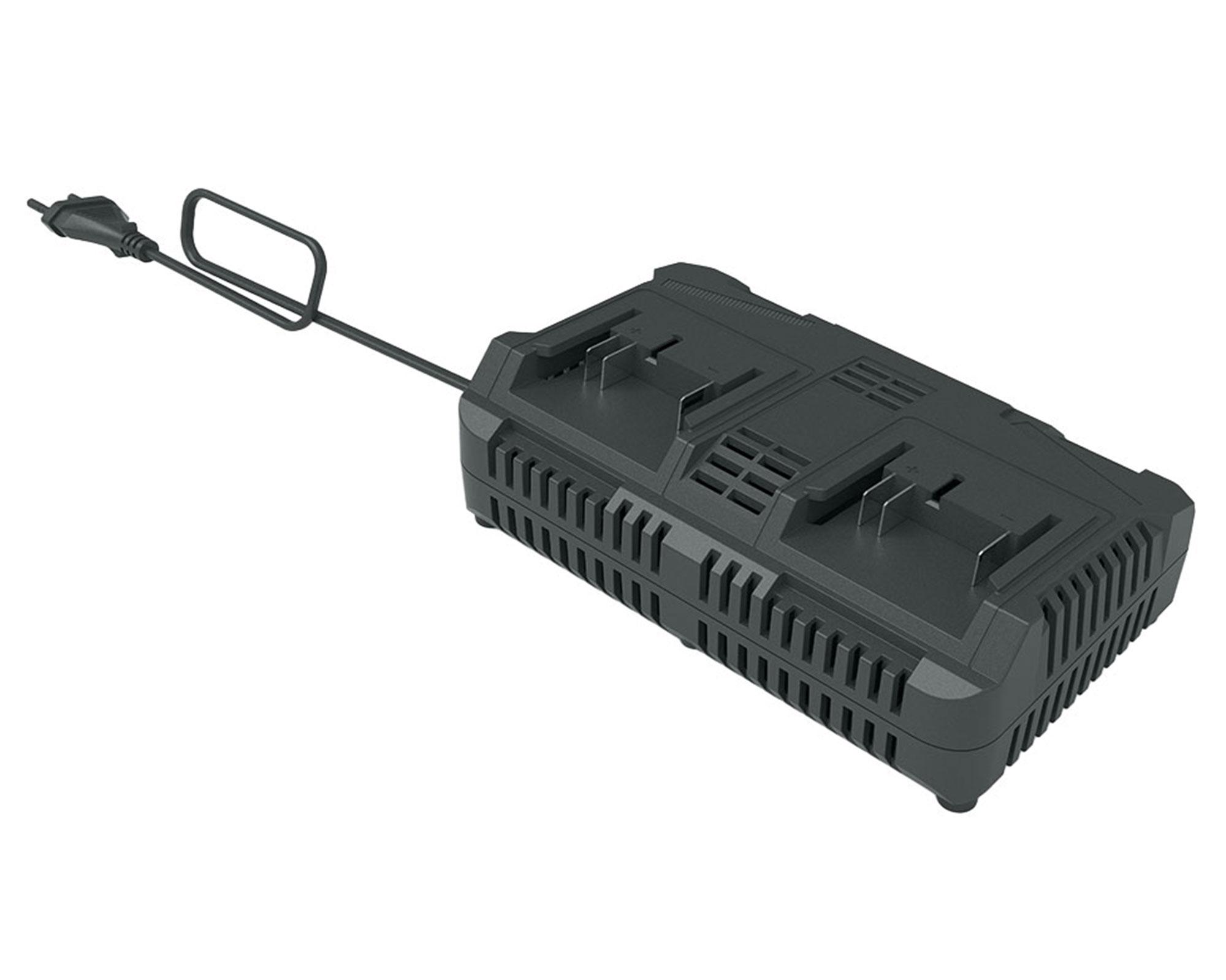 Cargador para 2 baterías 18V 2.4 Ah x 2-11