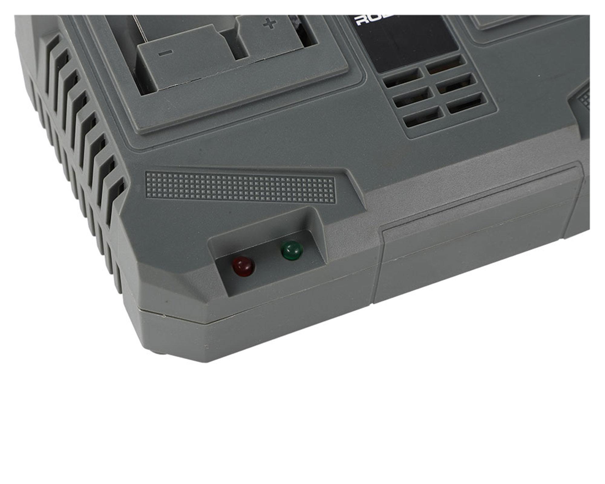 Cargador para 2 baterías 18V 2.4 Ah x 2-7