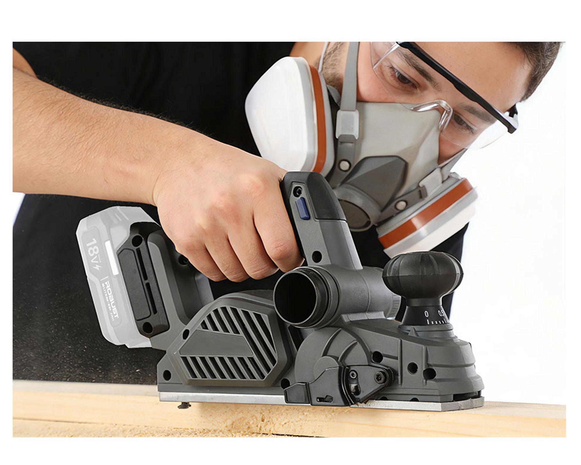 Cepilladora inalámbrica 18V Brushless-8