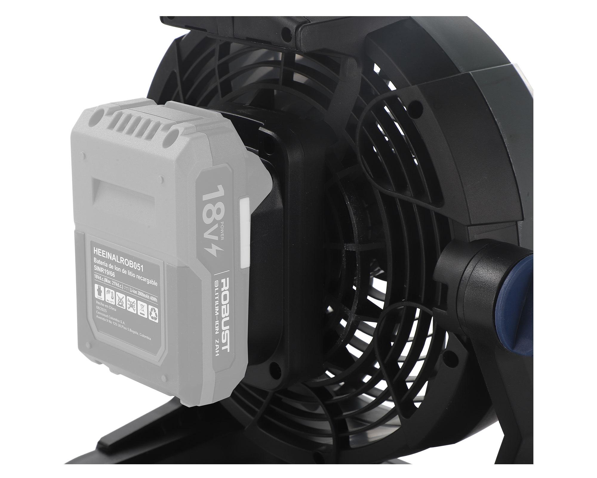 Ventilador inalámbrico 7'' 18V-7