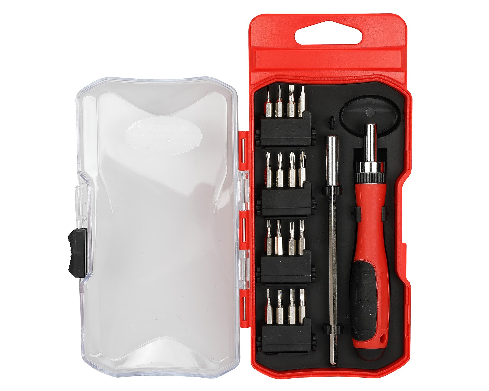 Set atornillador con puntas 18 piezas-2