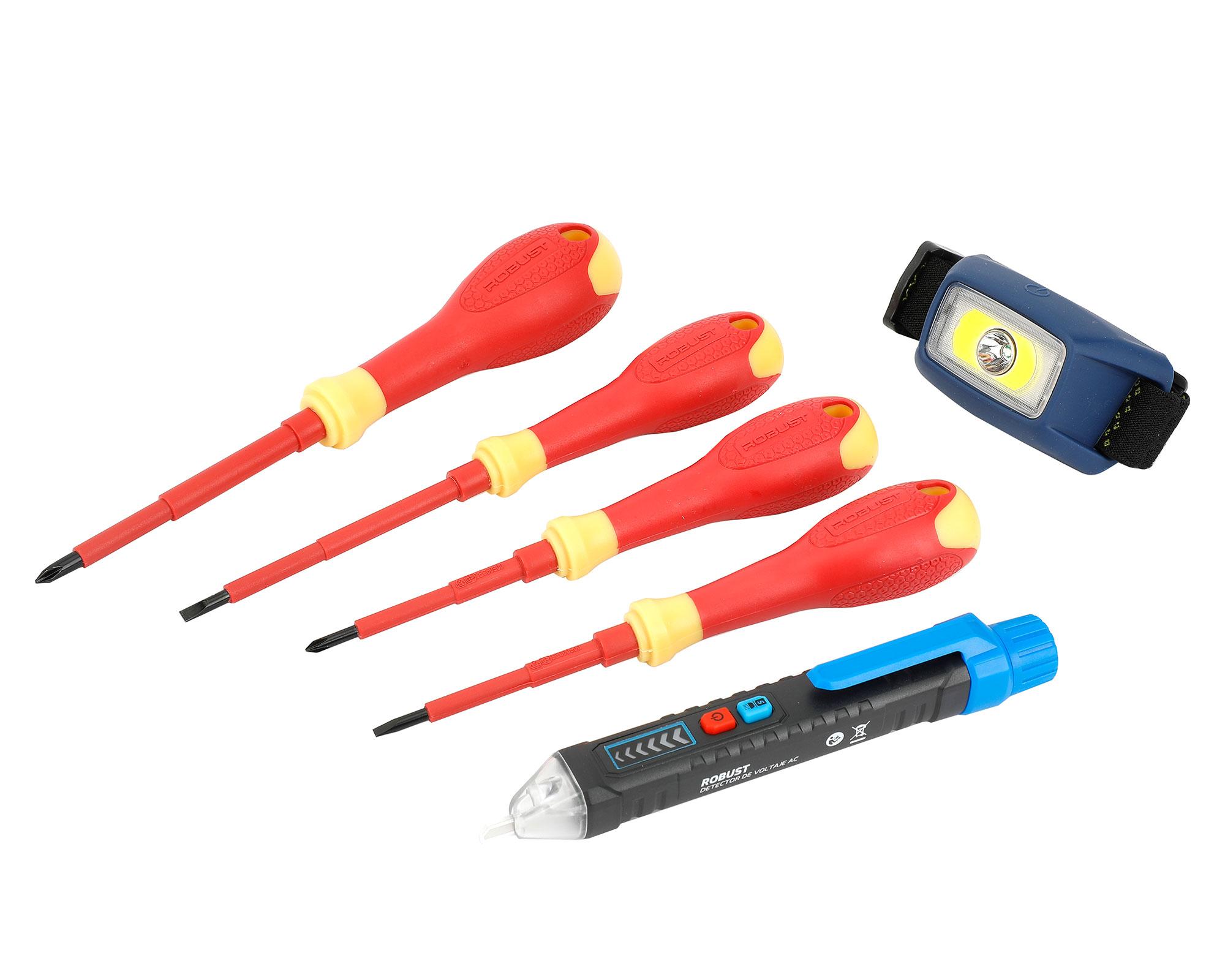 Set herramientas manuales 6 piezas-0