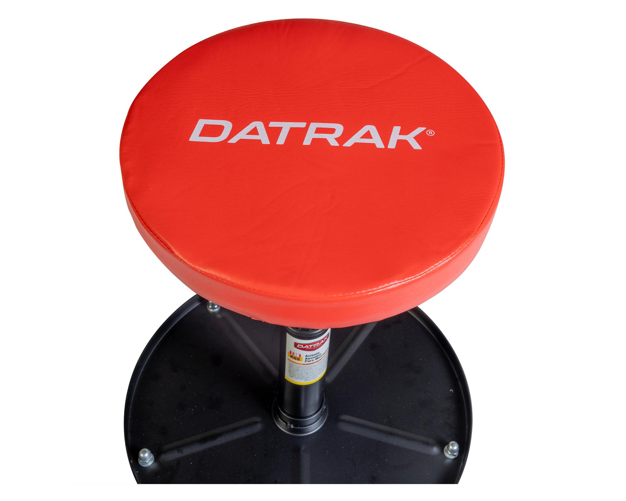 Asiento ajustable mecánicos rojo/negro-5