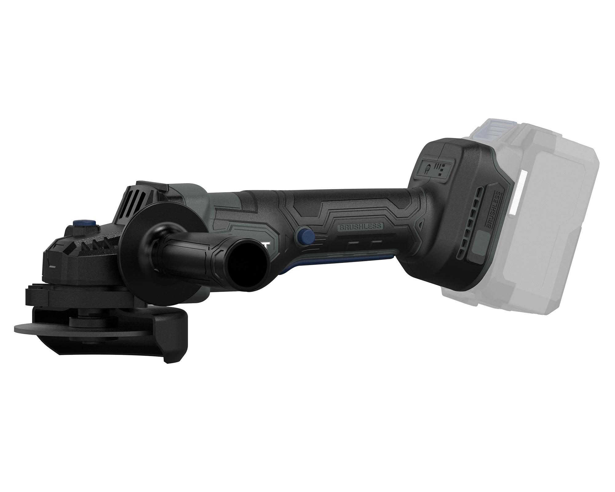 Esmeril inalámbrico 18V 115 mm + batería + cargador-1