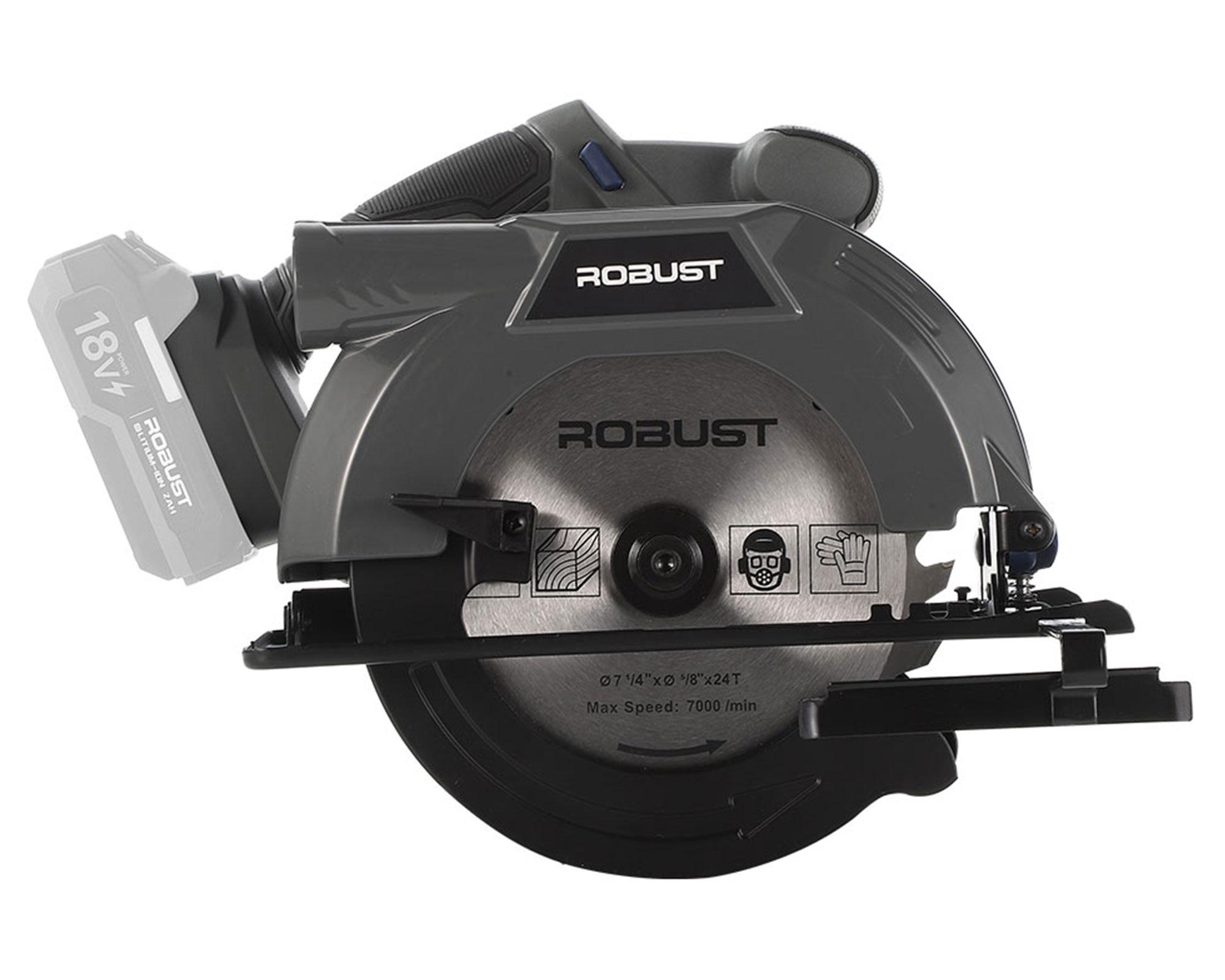 Sierra circular inalámbrico 18V 185 mm-2