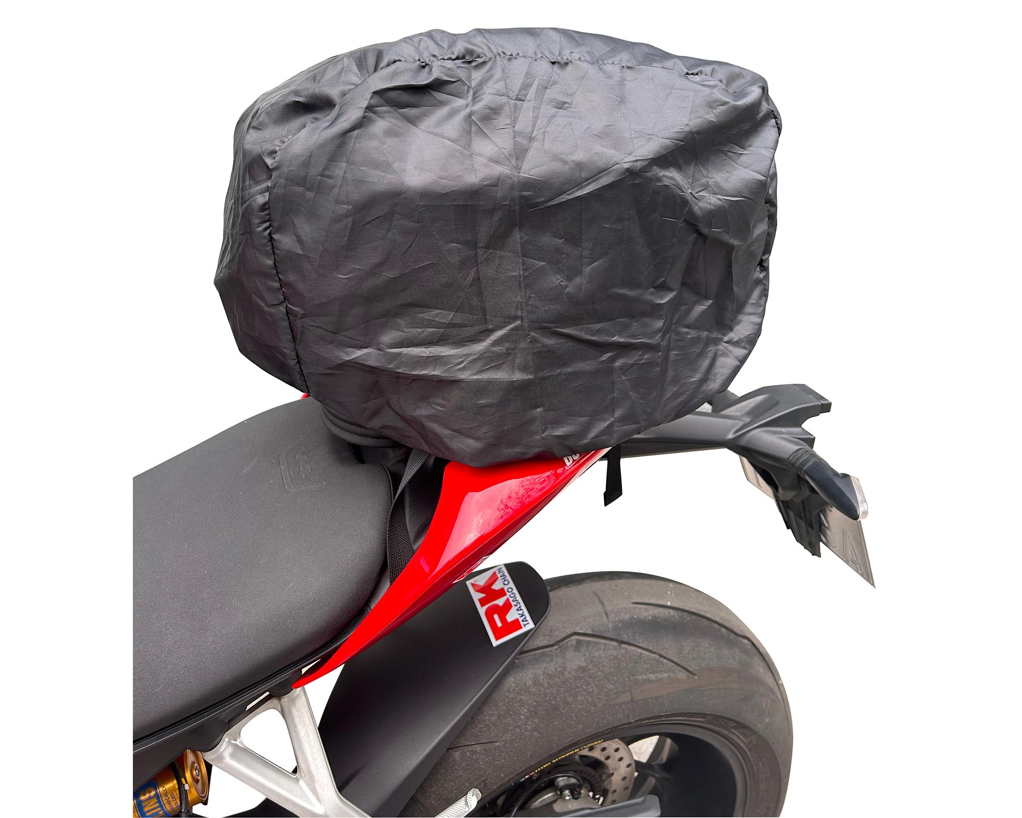 Bolso trasero moto 22/33 lt negro-3