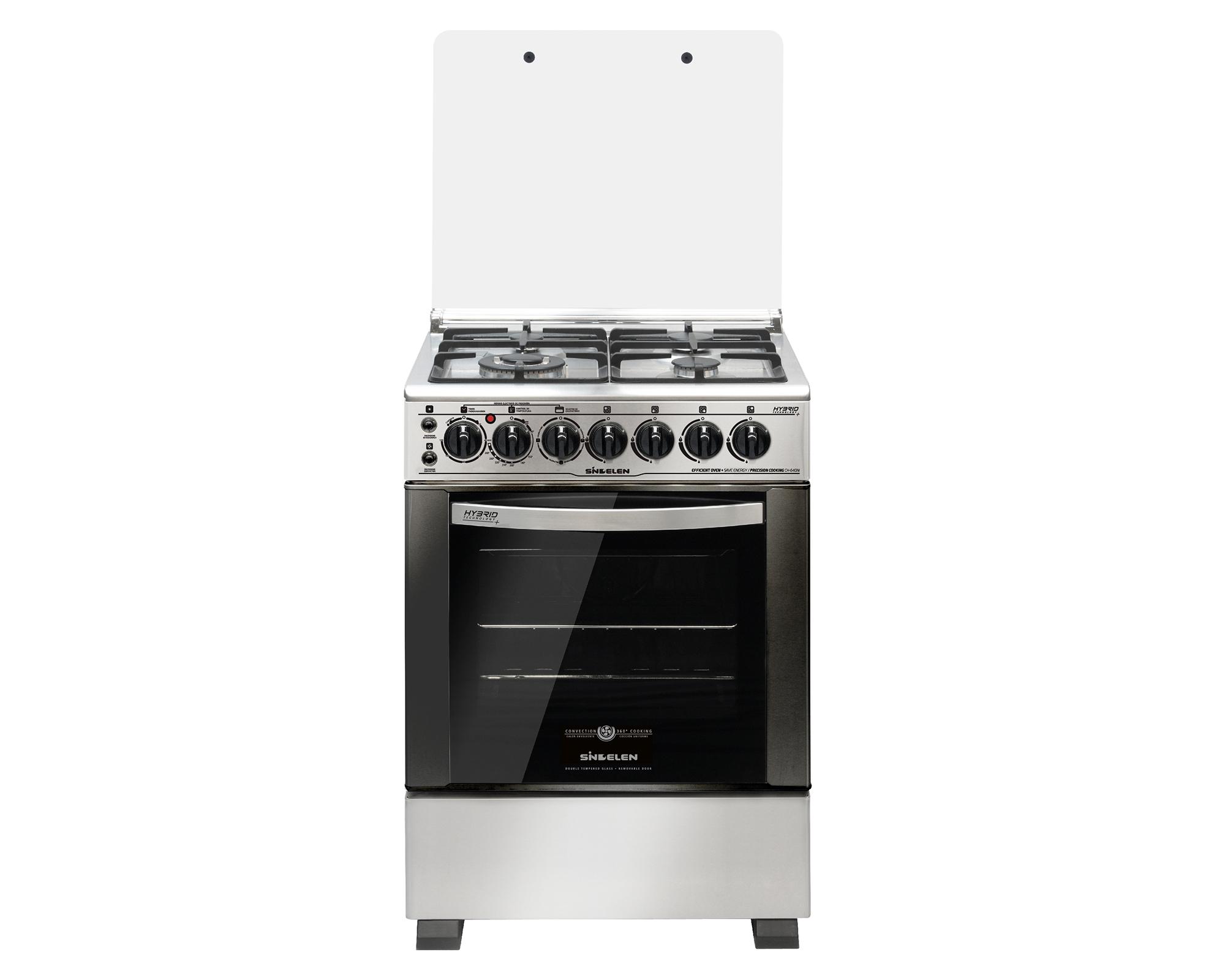 Cocina Hybrid Tech CH-640NI 4 quemadores-1