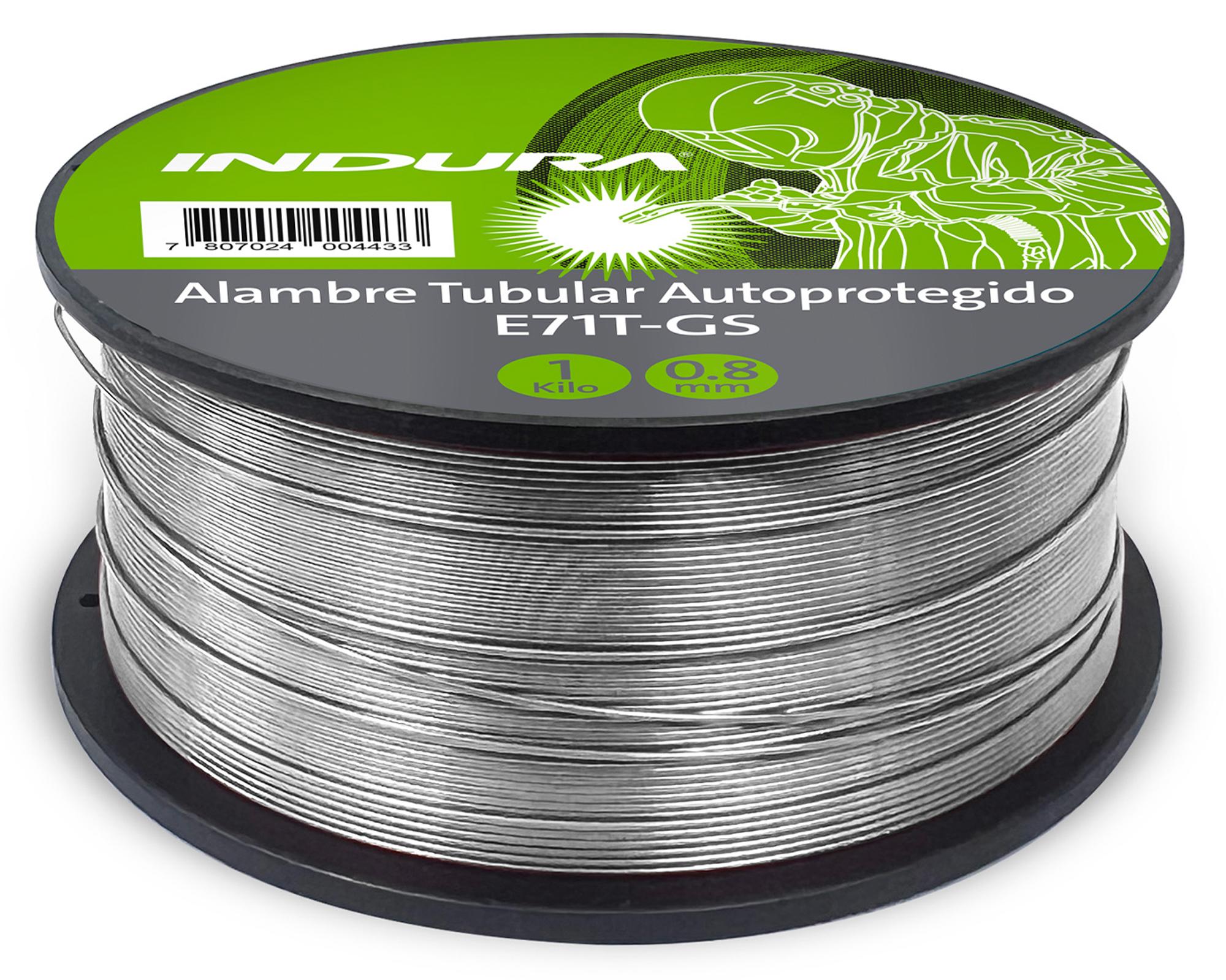 Alambre MIG tubular E71T-GS 0.8 mm-0