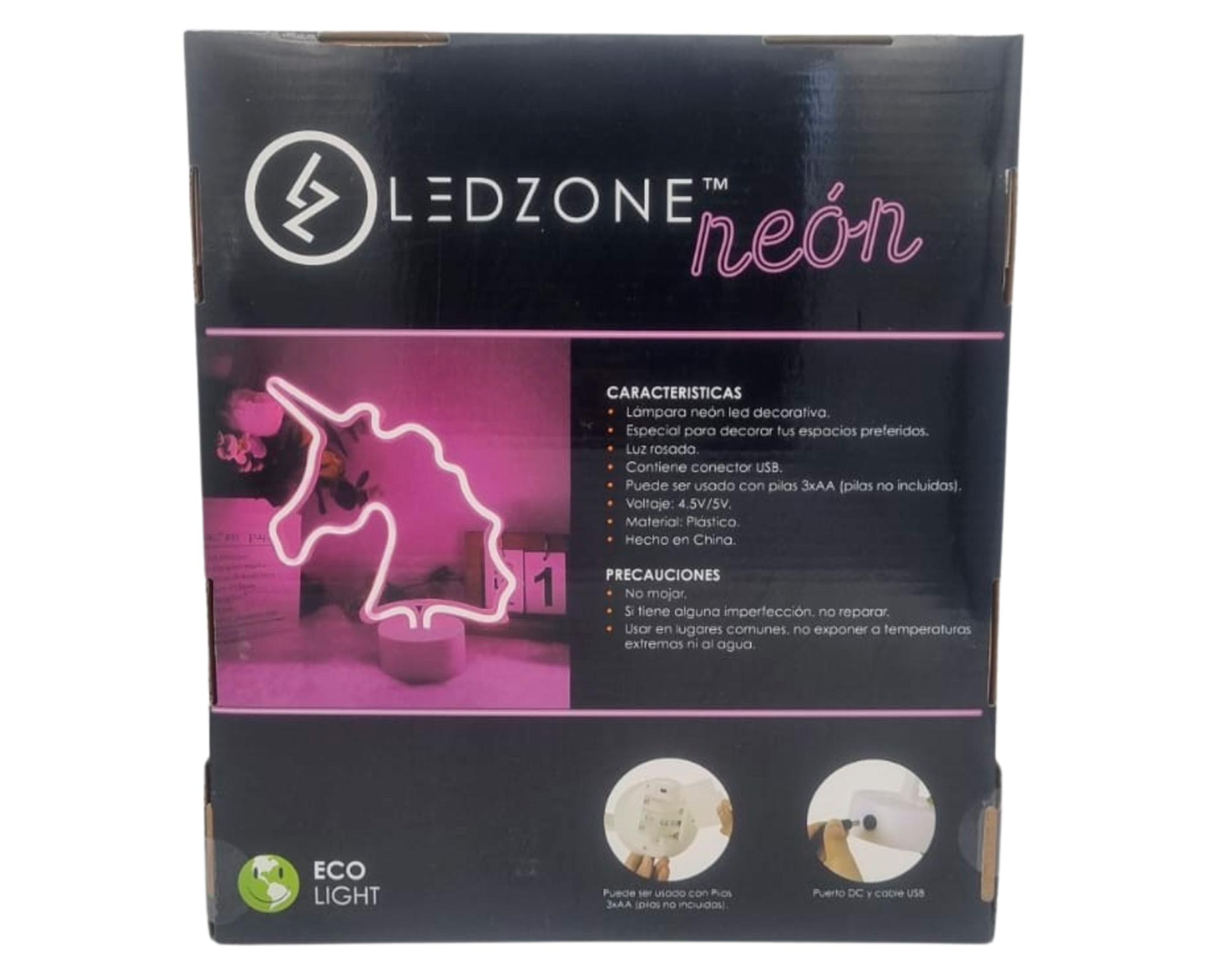 Figura neón 5V luz led Unicornio-3