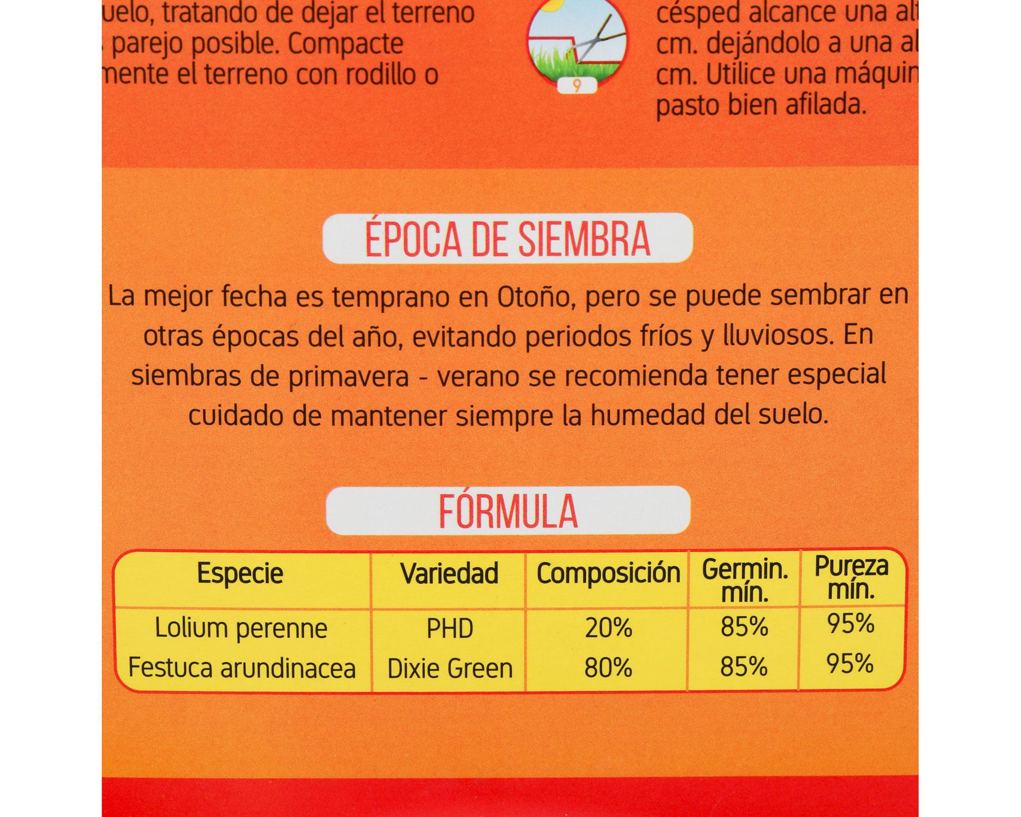 Mezcla semilla de pasto Prado rustica 500 g-3