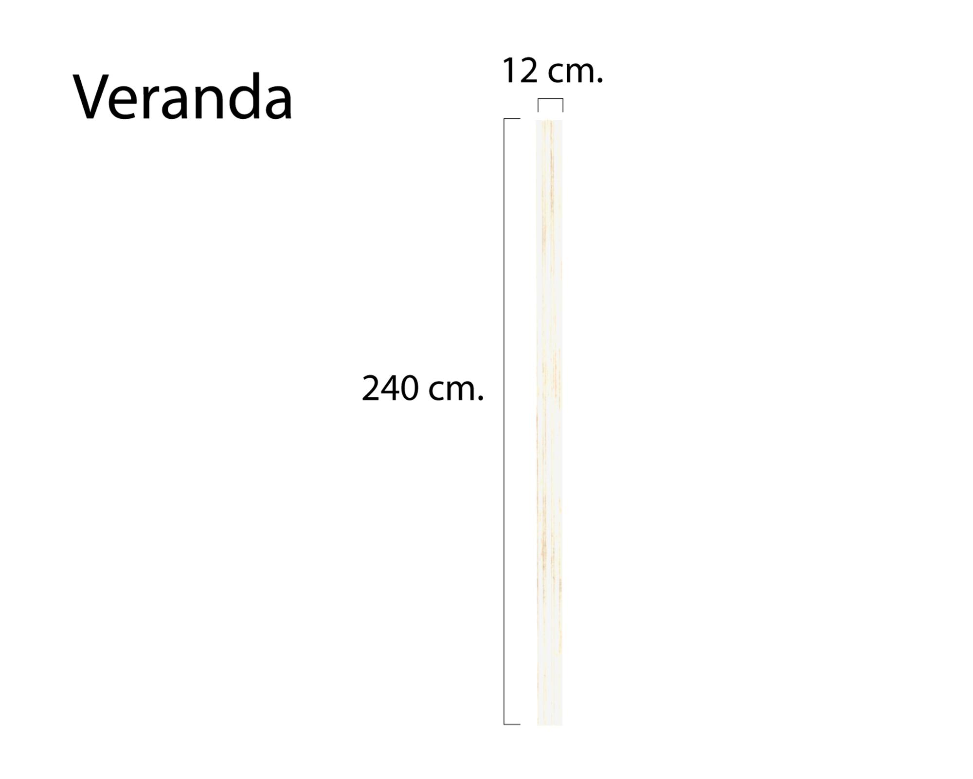 Revestimiento muro Veranda 15 mm 12x240 cm-4