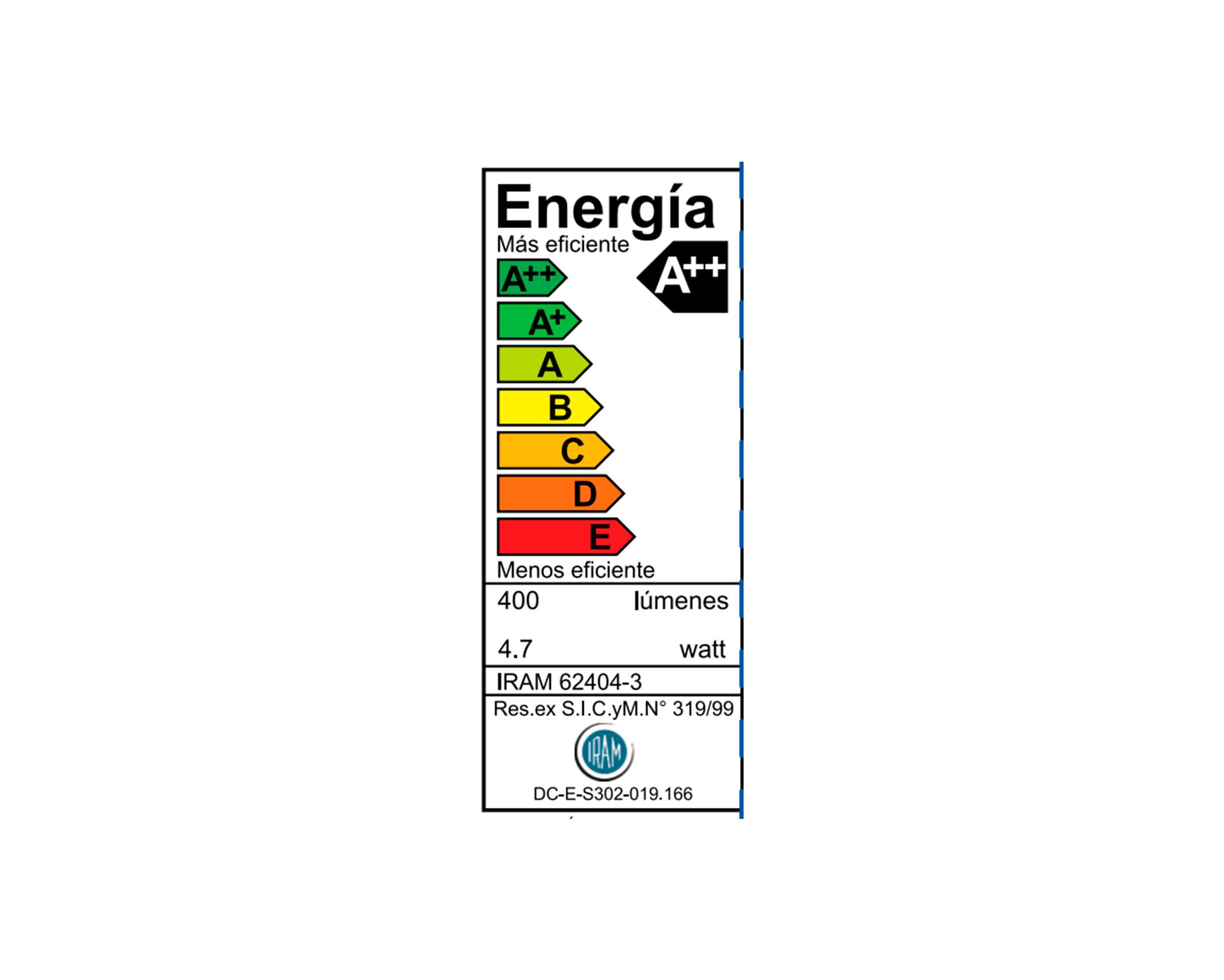 Ampolleta led 50W GU10 luz cálida EcoHome-3