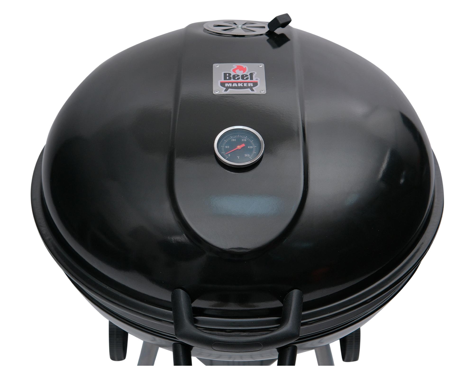 Parrilla carbón Kettle Collins XL negro-4