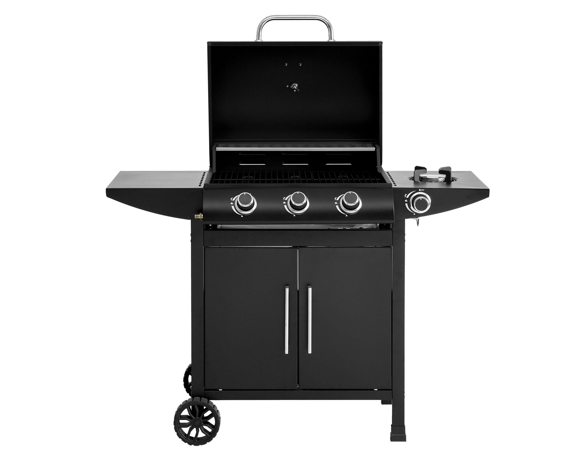 Parrilla a gas Rushford 3 quemadores + lateral-2
