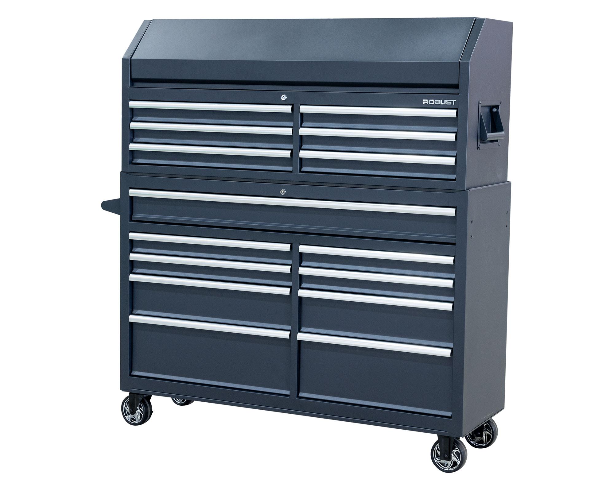 Gabinete organizador con ruedas 15 cajones 56''-4