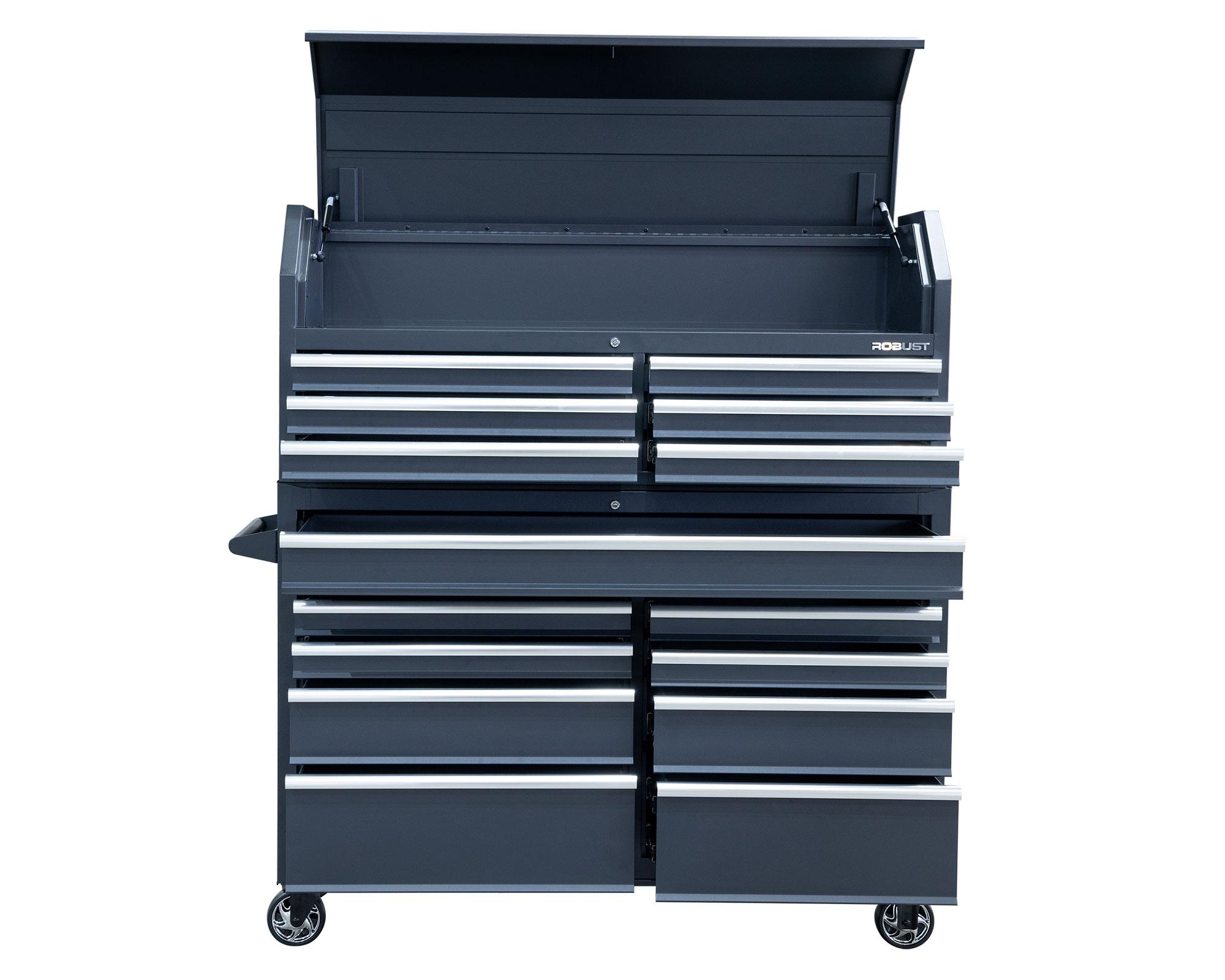 Gabinete organizador con ruedas 15 cajones 56''-3
