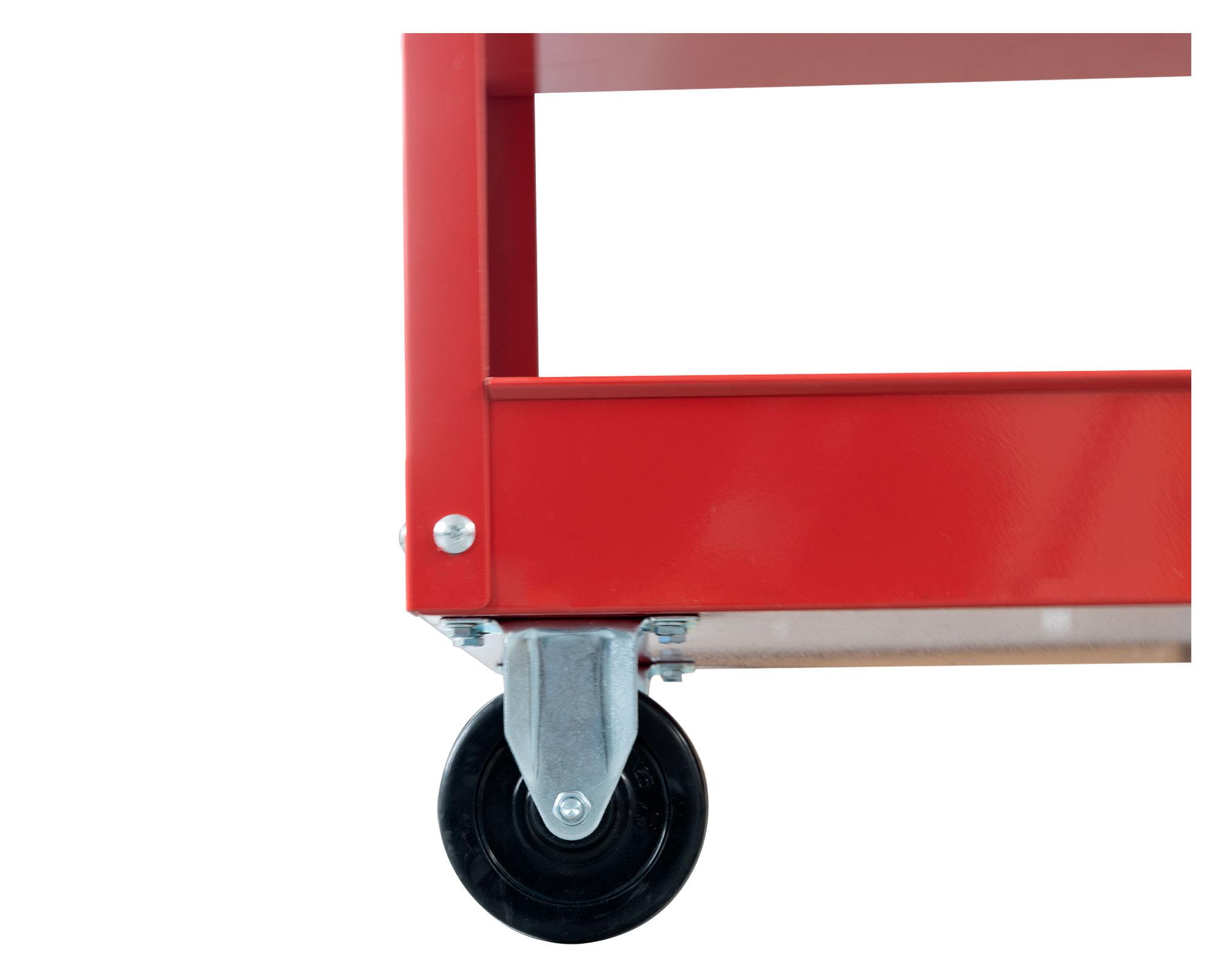 Carro organizador herramientas 30'' rojo-4