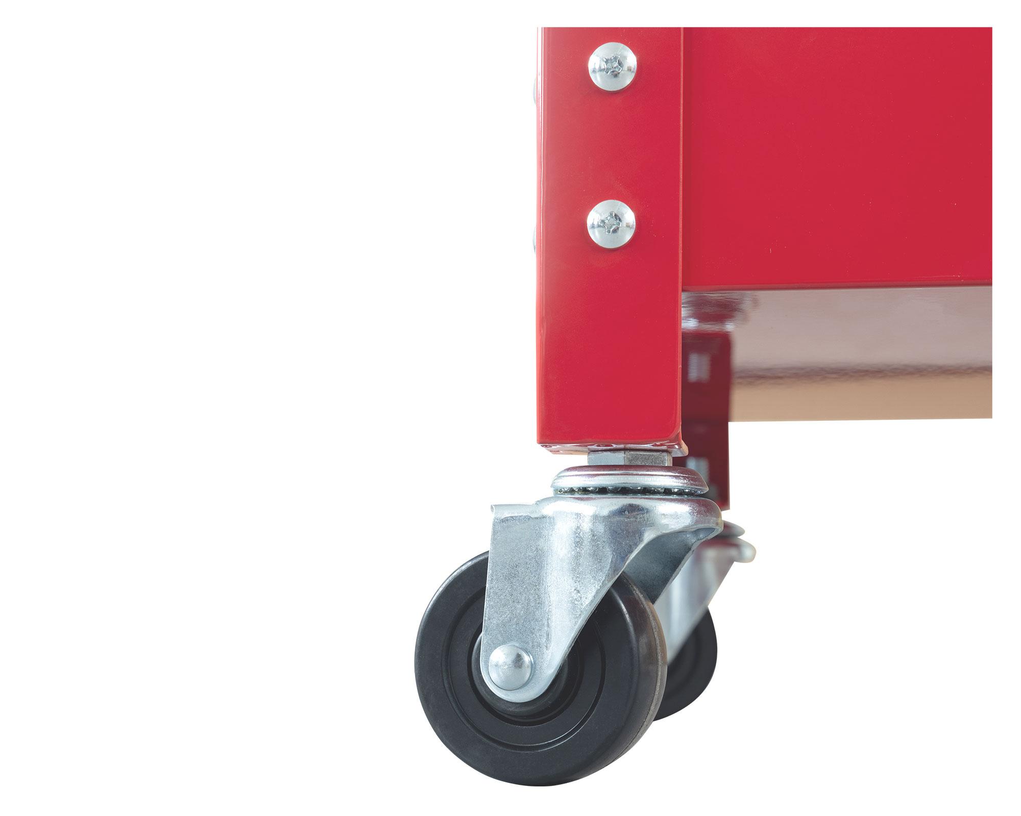 Carro organizador herramientas 30'' rojo-3