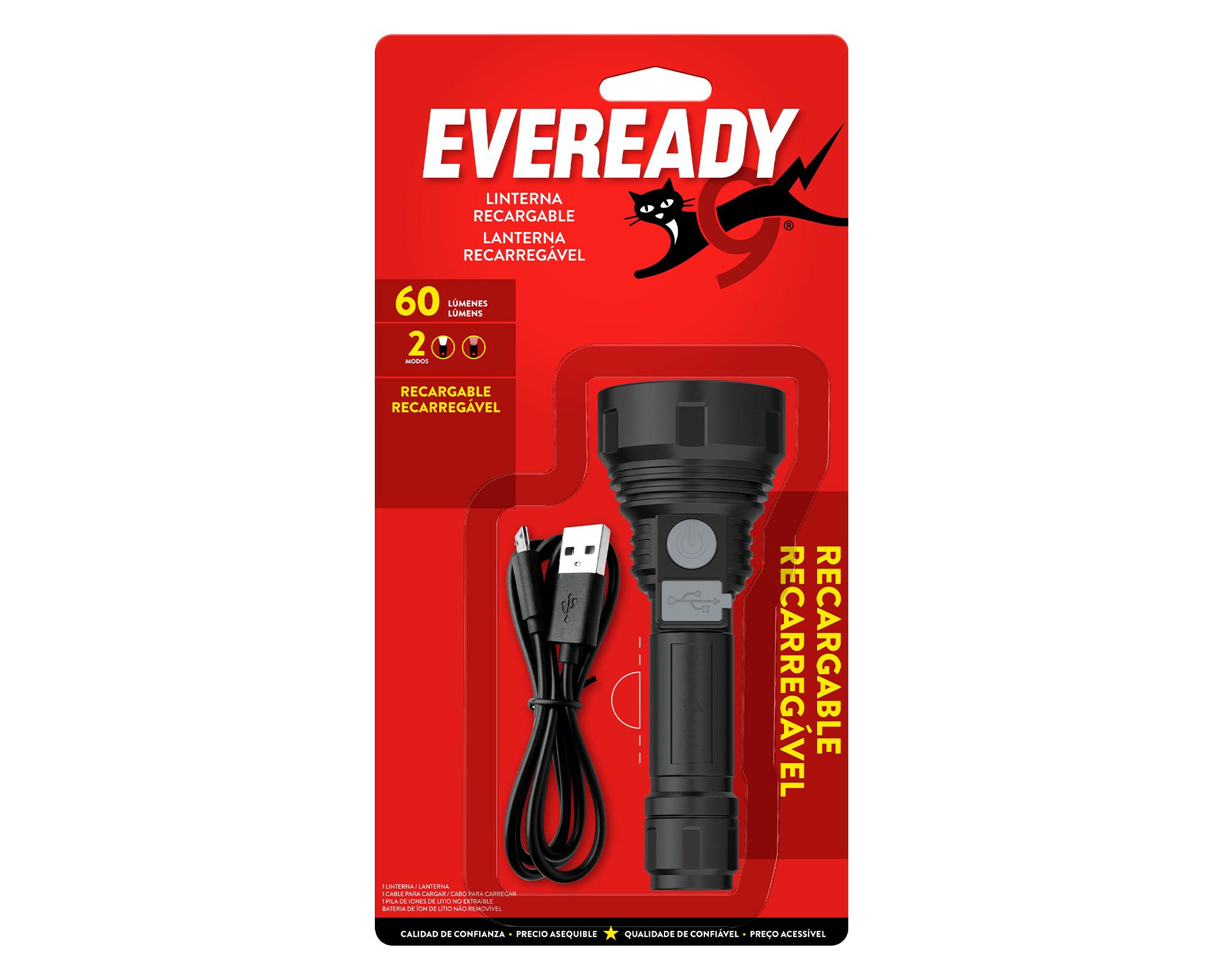 Linterna recargable 60 lúmenes VPHCL4 1 un.-2